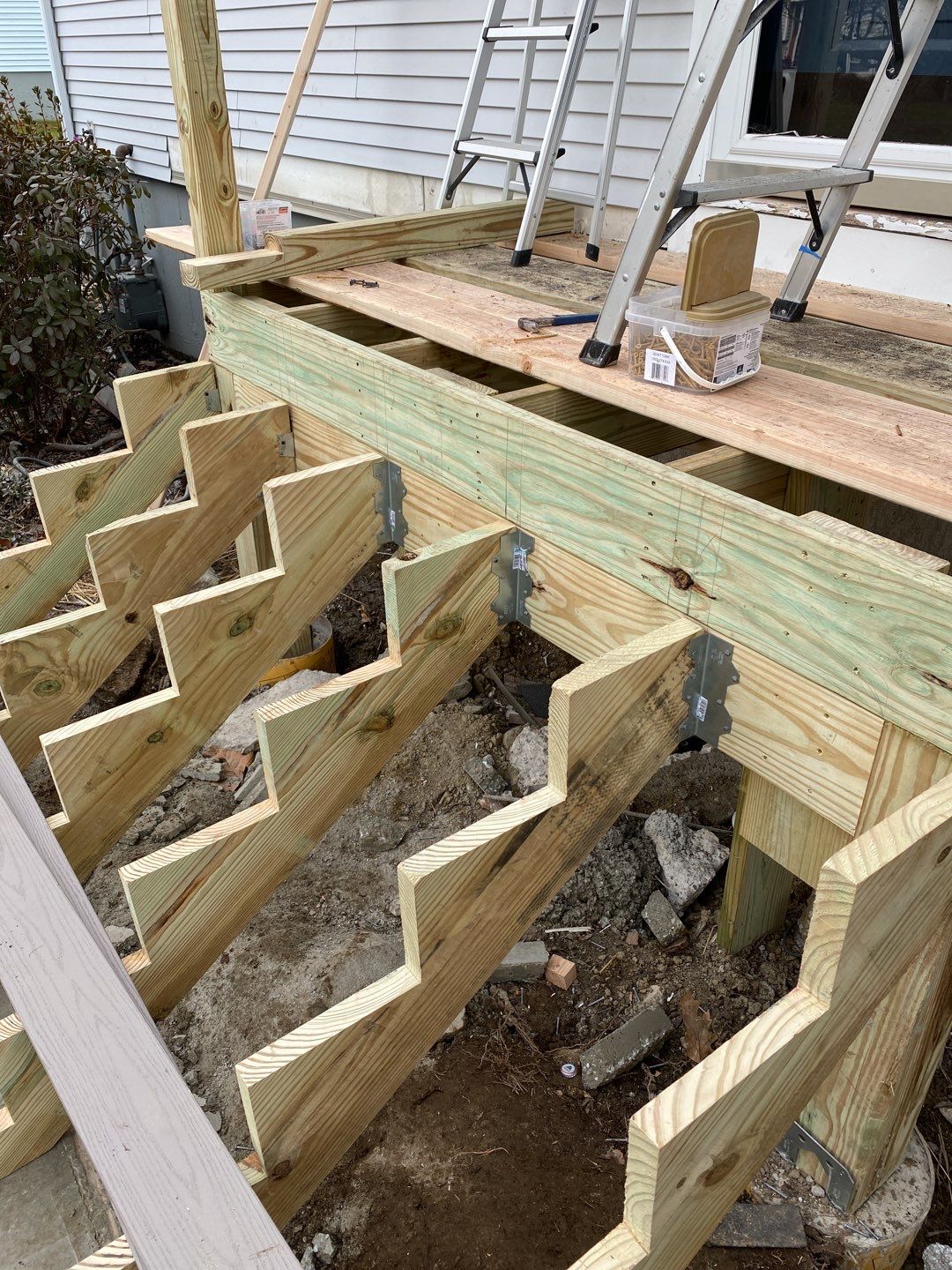 New Addition to Home using Wolf deck  by A Plus Exterior