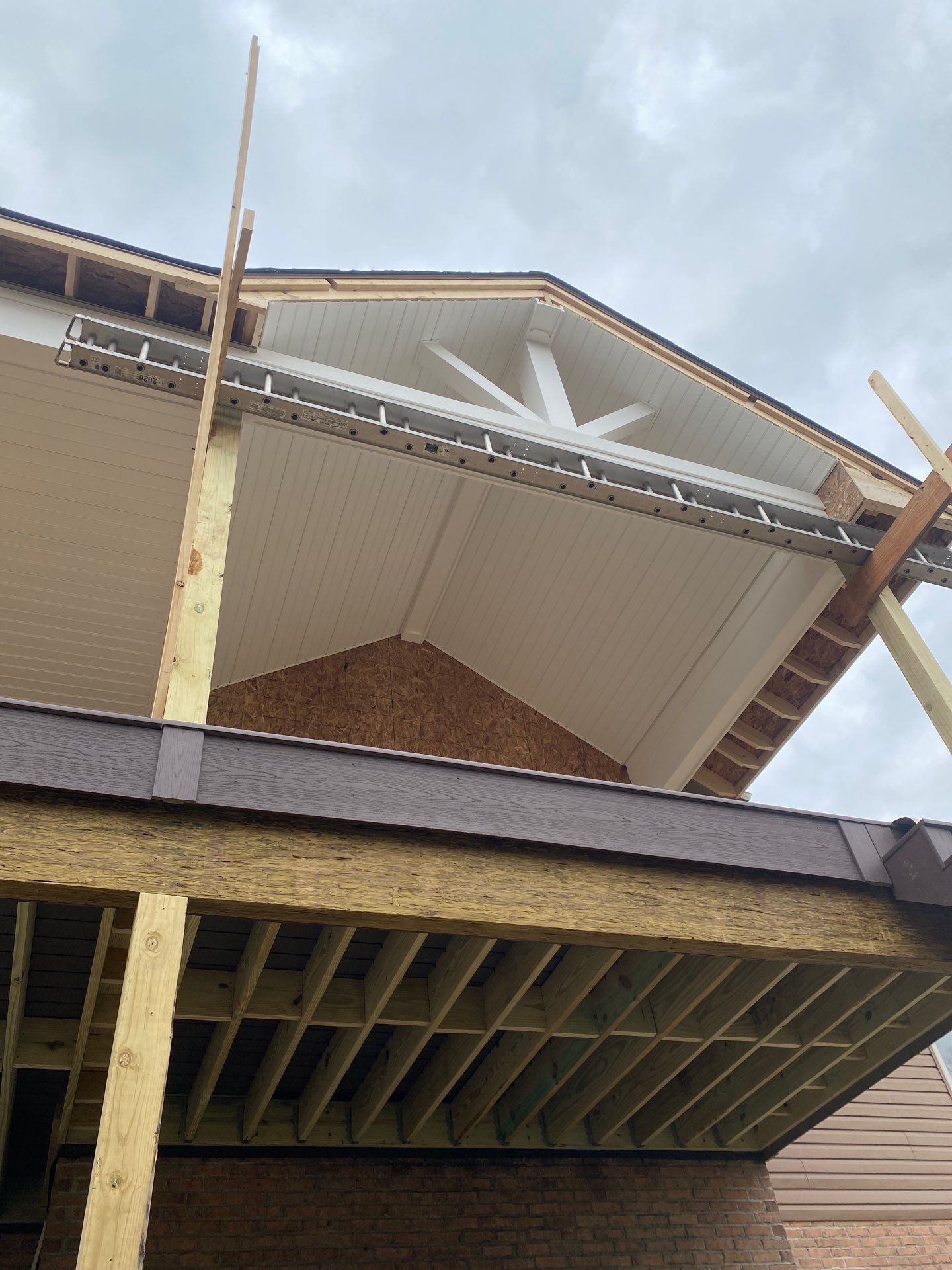 Deck and Roof Build by Cousins Roofing Siding & Decks