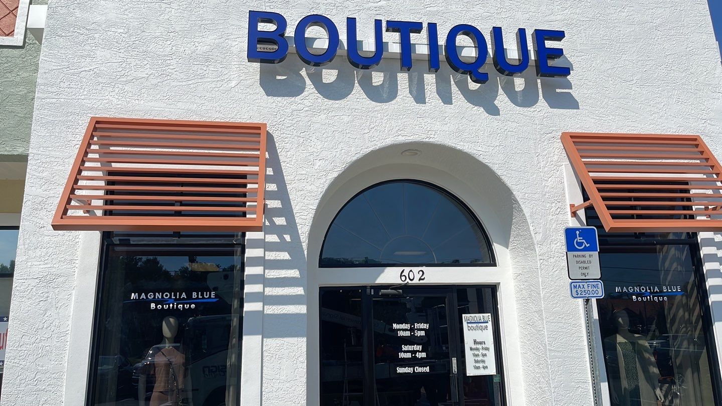 Channel Letters for Boutique by SignCrafters