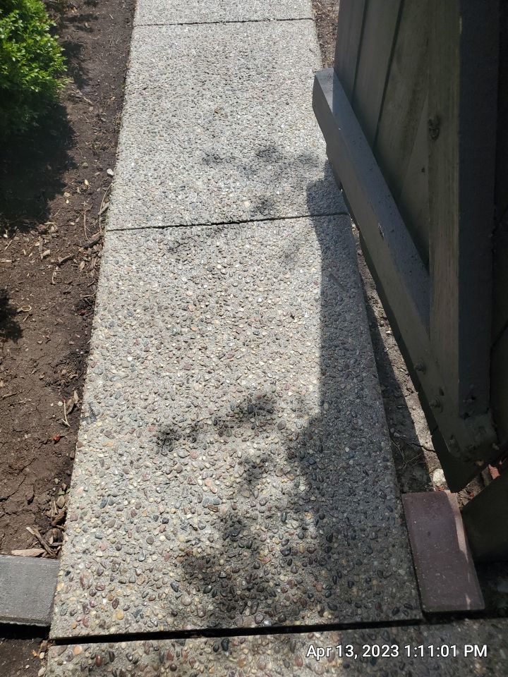 Northbrook, IL aggregate strip and re seal by Northern Power Washing LLC.