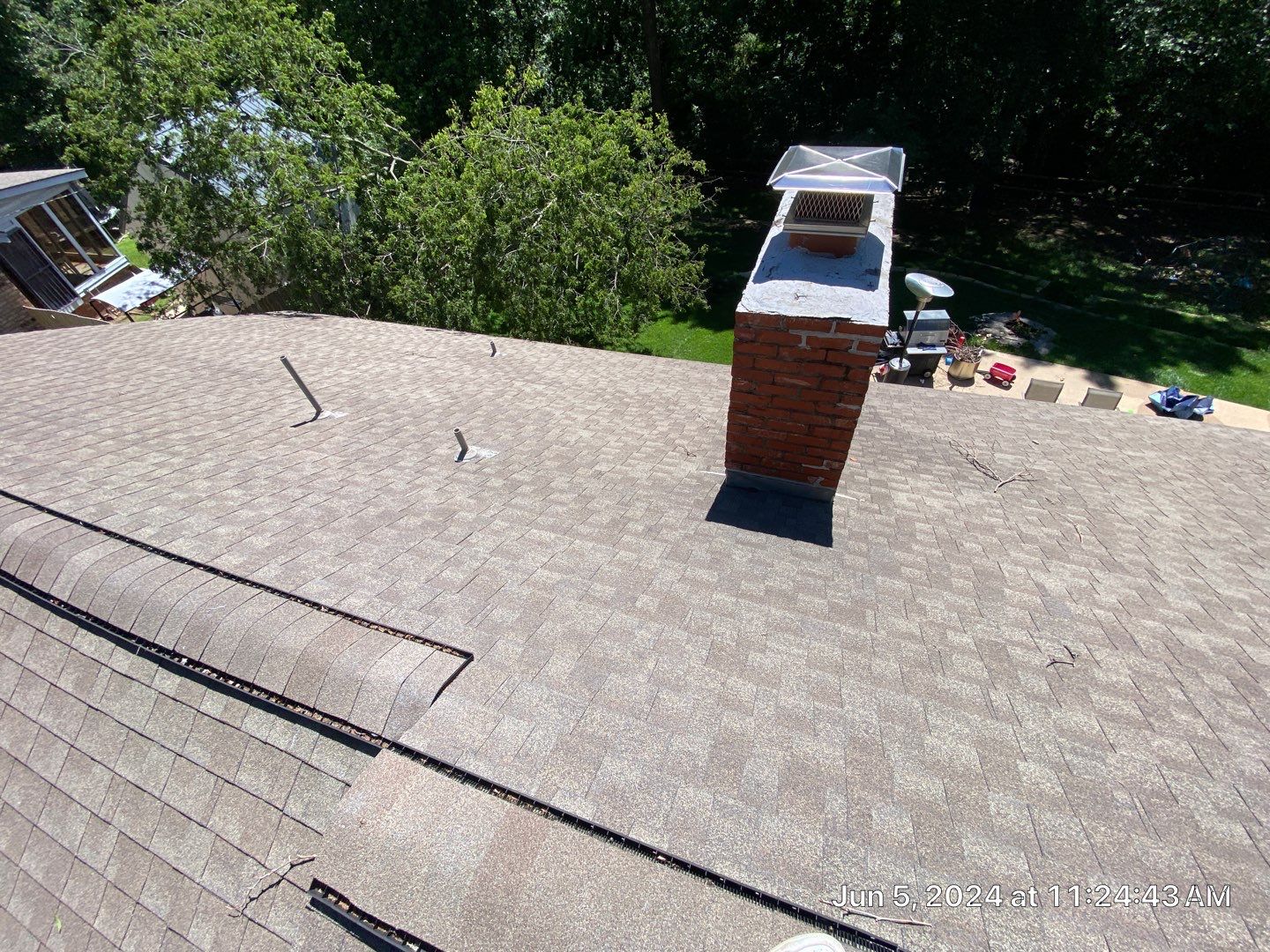 Hail inspection in Bartlesville by Decor Roofing & Restoration