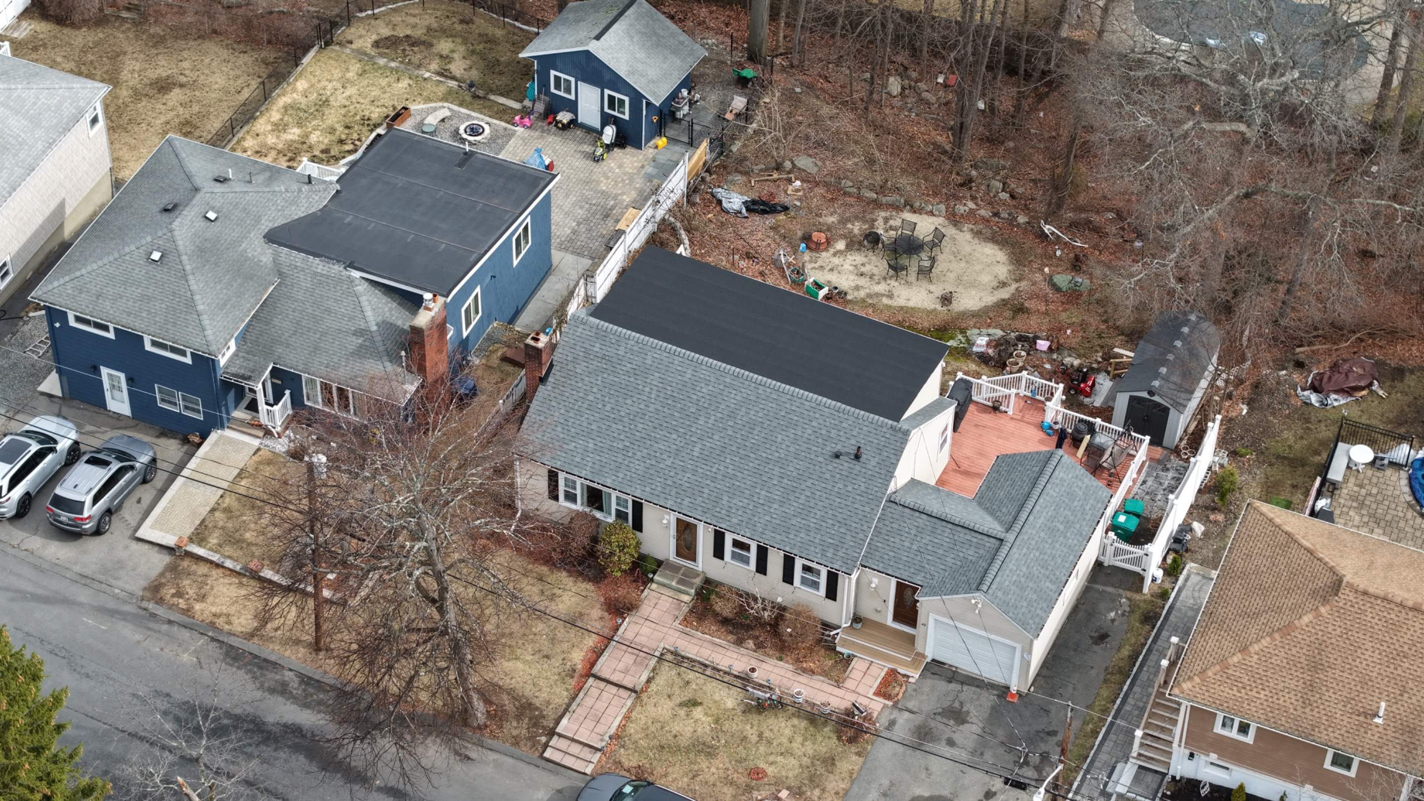 Major Roof Overhaul in Lynn, MA – Full Replacement, Skylight Removal, Gutters & Custom Flashing by JOHNNYS PRO