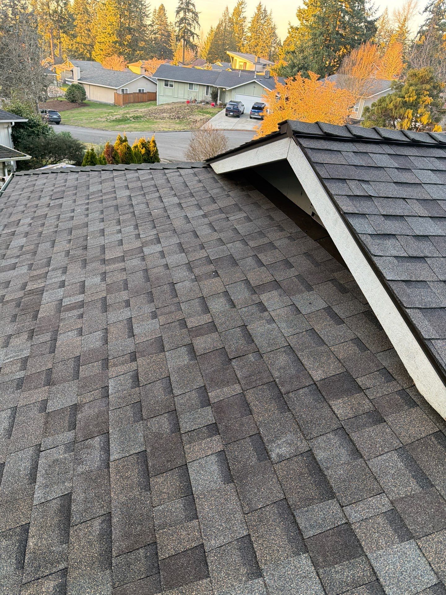 Residential Roofing Installation using GAF HDZ Shingles by Roofing Formula LLC