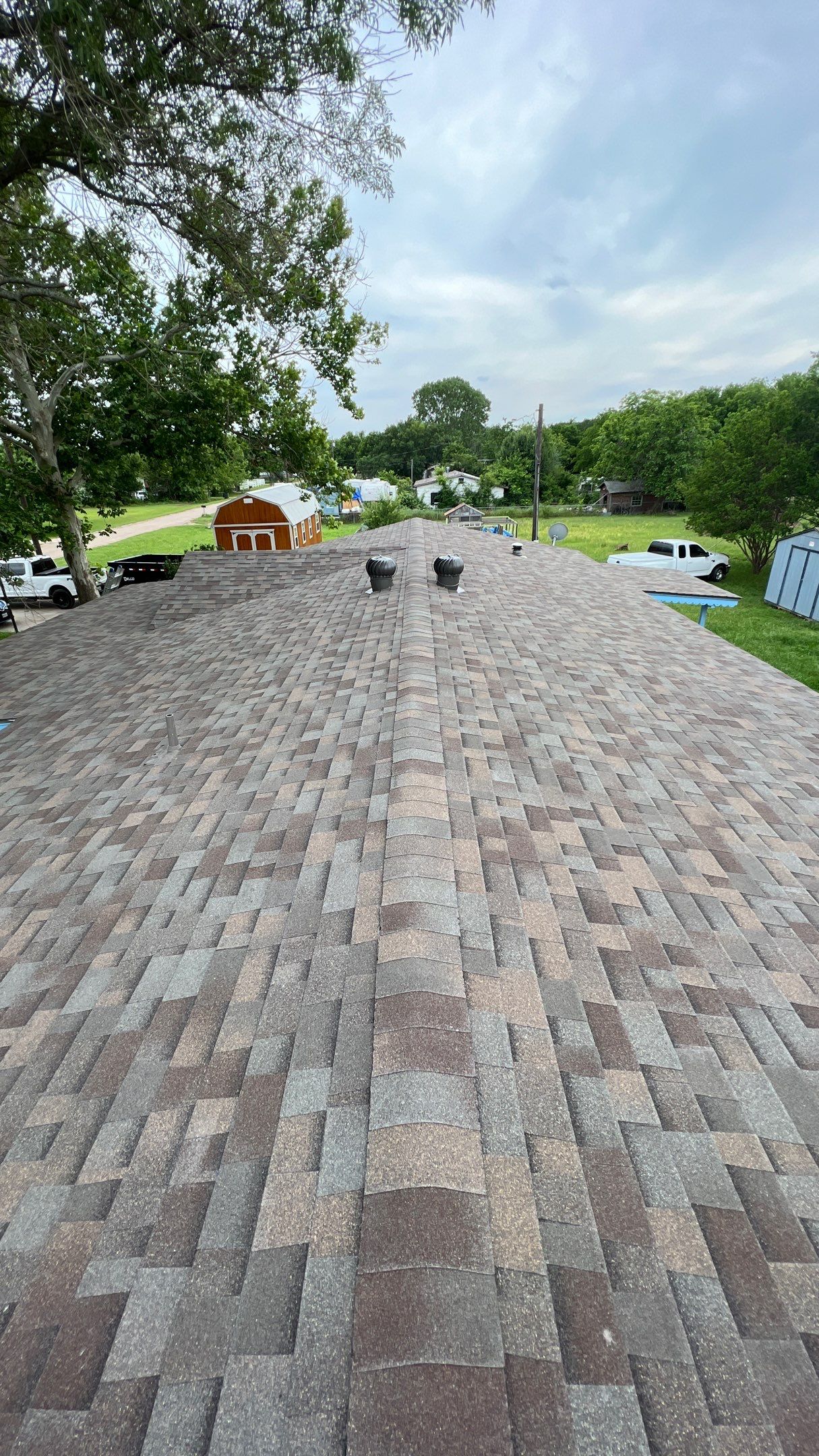 Residential Roofing Installation using Malarkey Vista AR by Harvey Roofing & Construction
