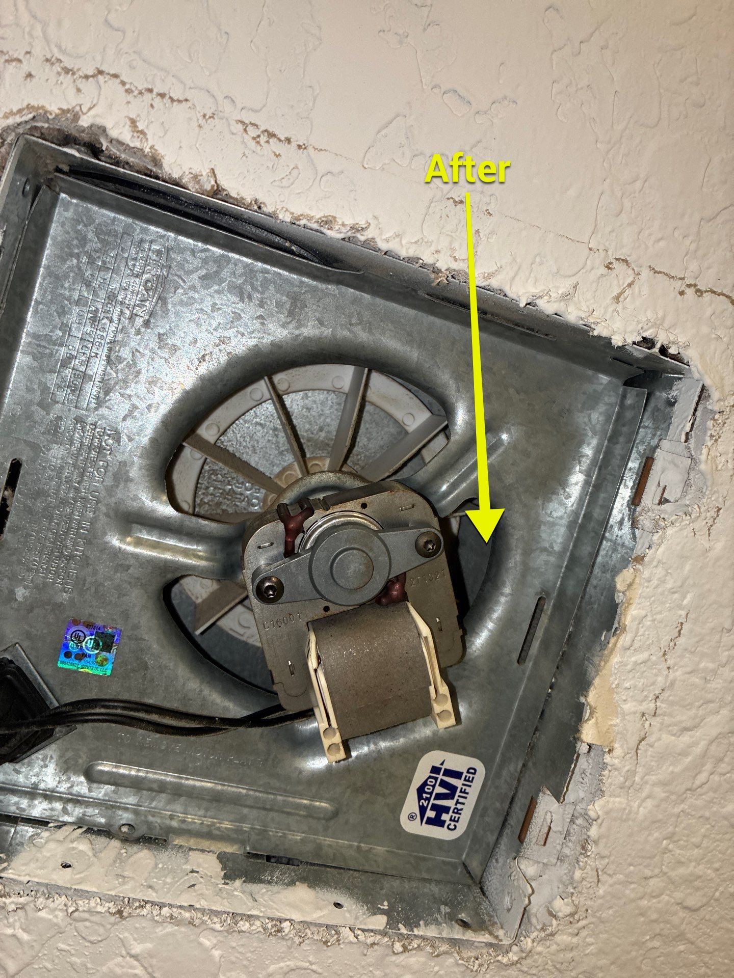 Air Duct Bath Fan Cleaning in Clermont by Hygienic Air, Inc