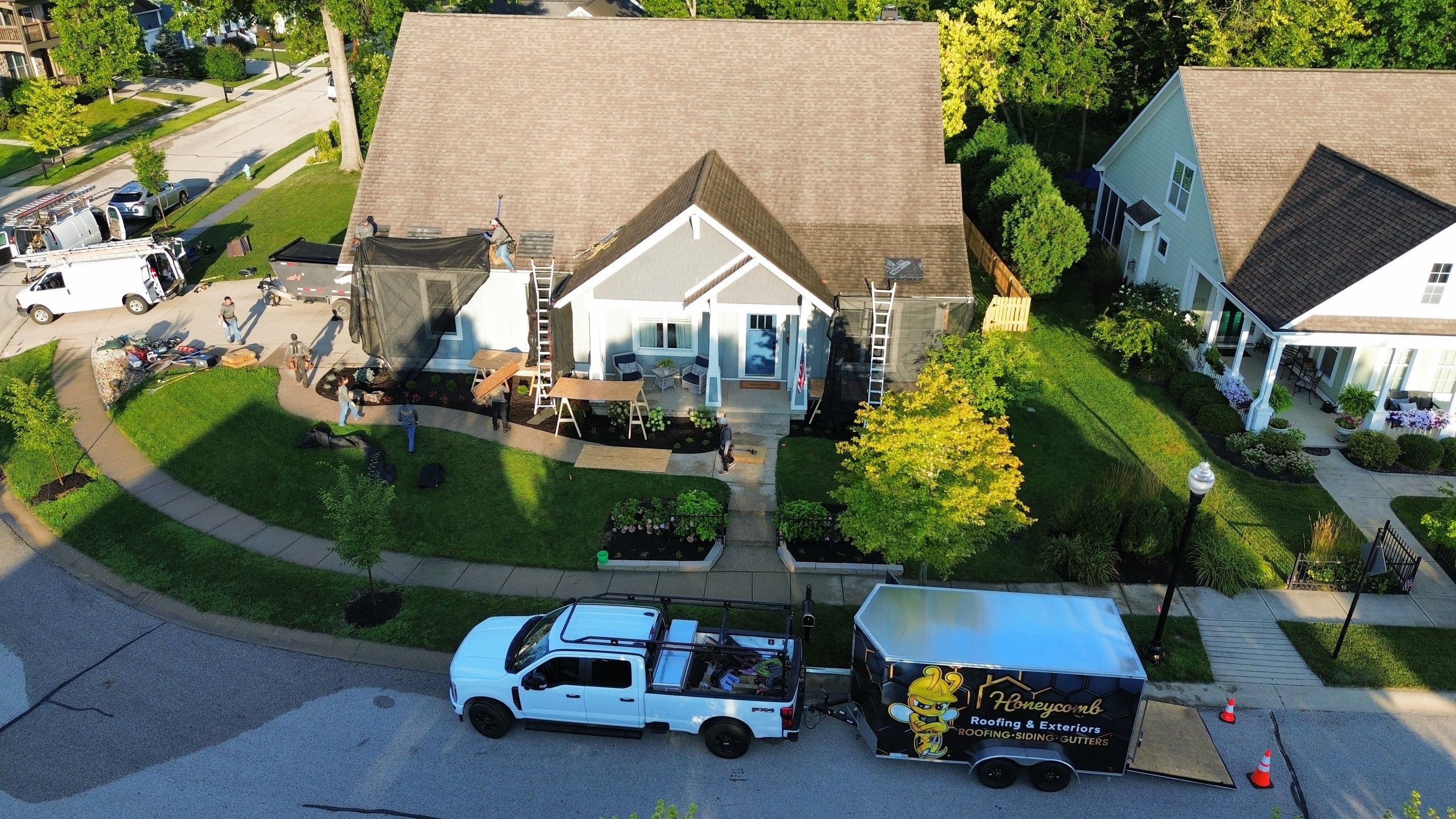 Cole- Project Portfolio  by Honeycomb Roofing and Exteriors