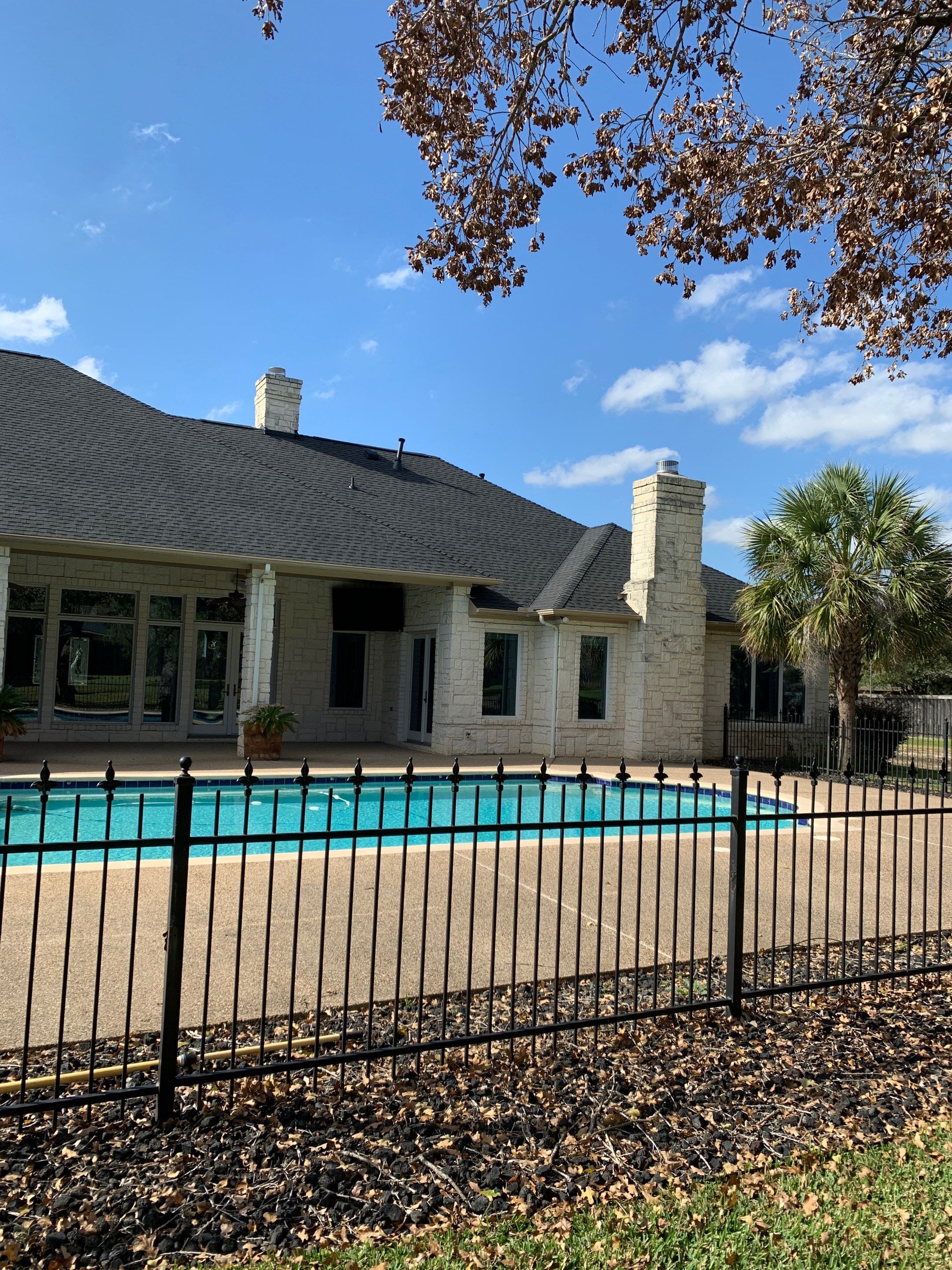 Huge Estate - Residential Roofing Installation using GAF Timberline HDZ Shingle System by First United Roofing & Construction