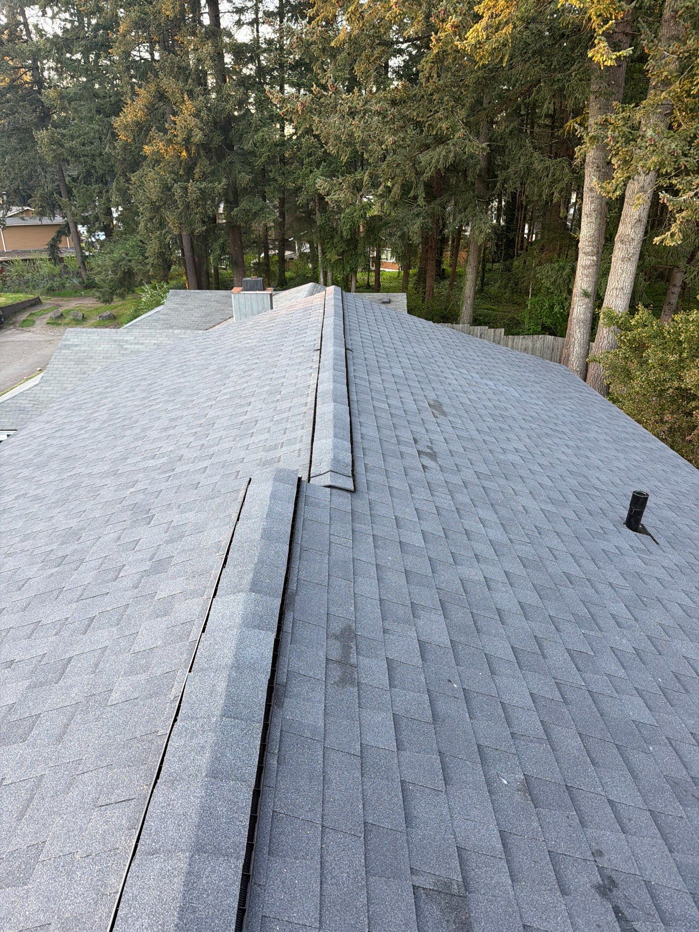 Residential Roofing Installation using GAF UHDZ Shingles by Roofing Formula LLC