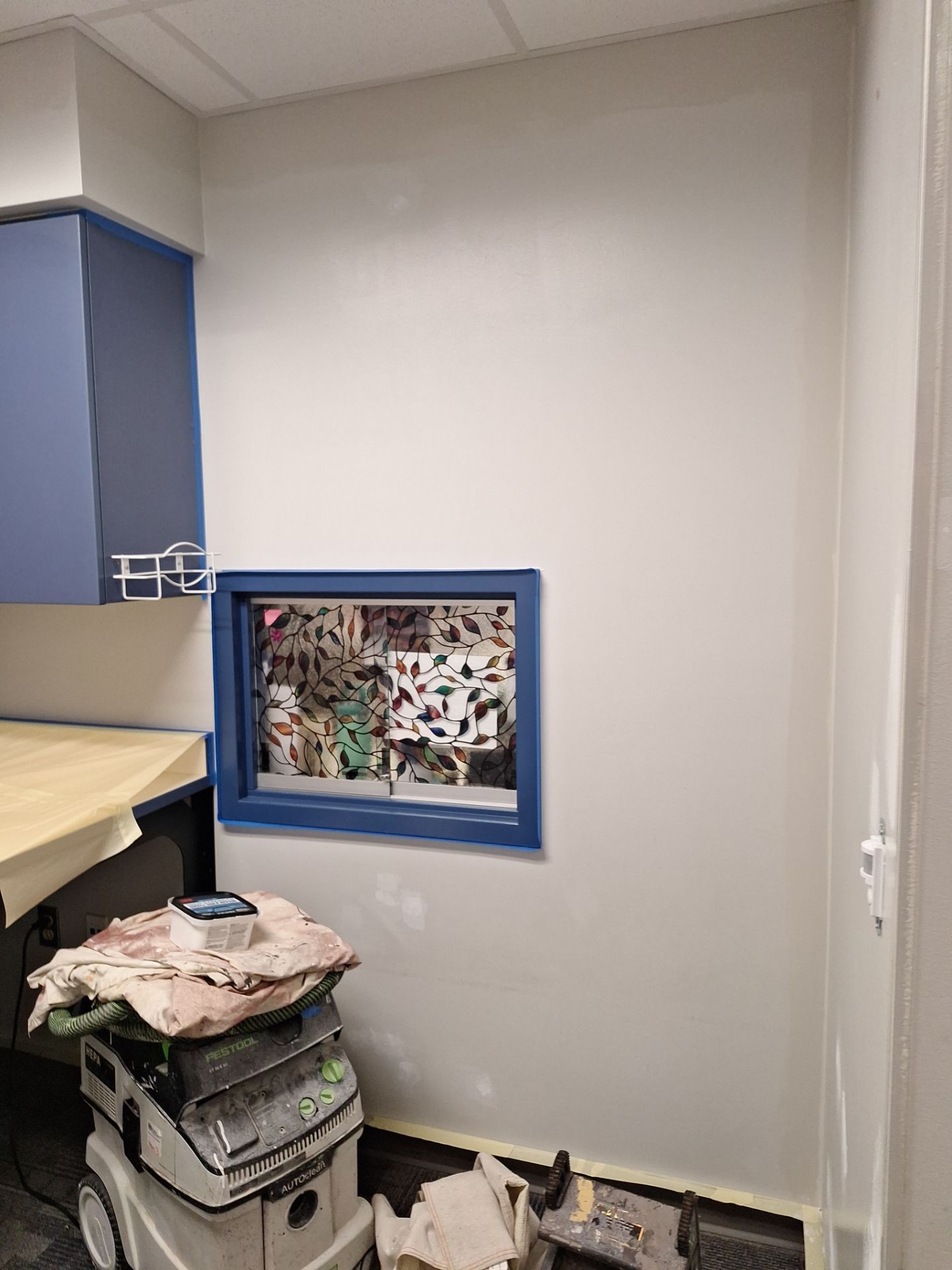 Interior Drywall Patching and repainting for Oakridge School district! by Gordon Painting