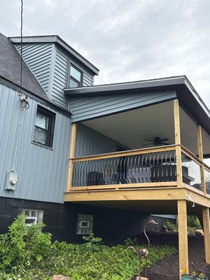 Mastic Board and Batten Siding Transforms House in Baden