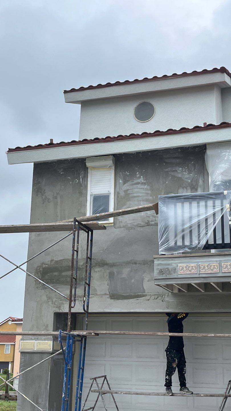 Waterfront Stucco Remastered by Bayfront Roofing and Construction
