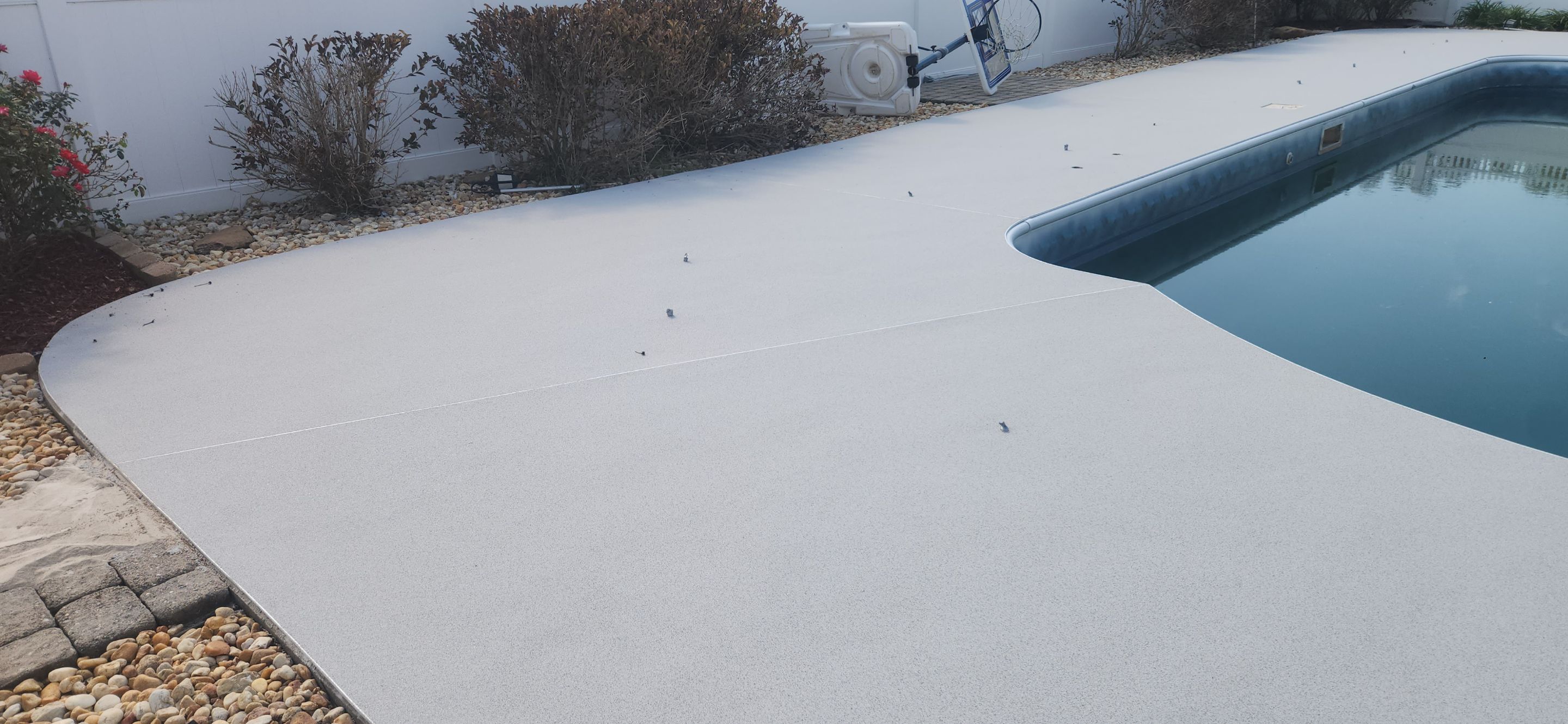 Pool Deck using Solstice by Elite Floor Solutions