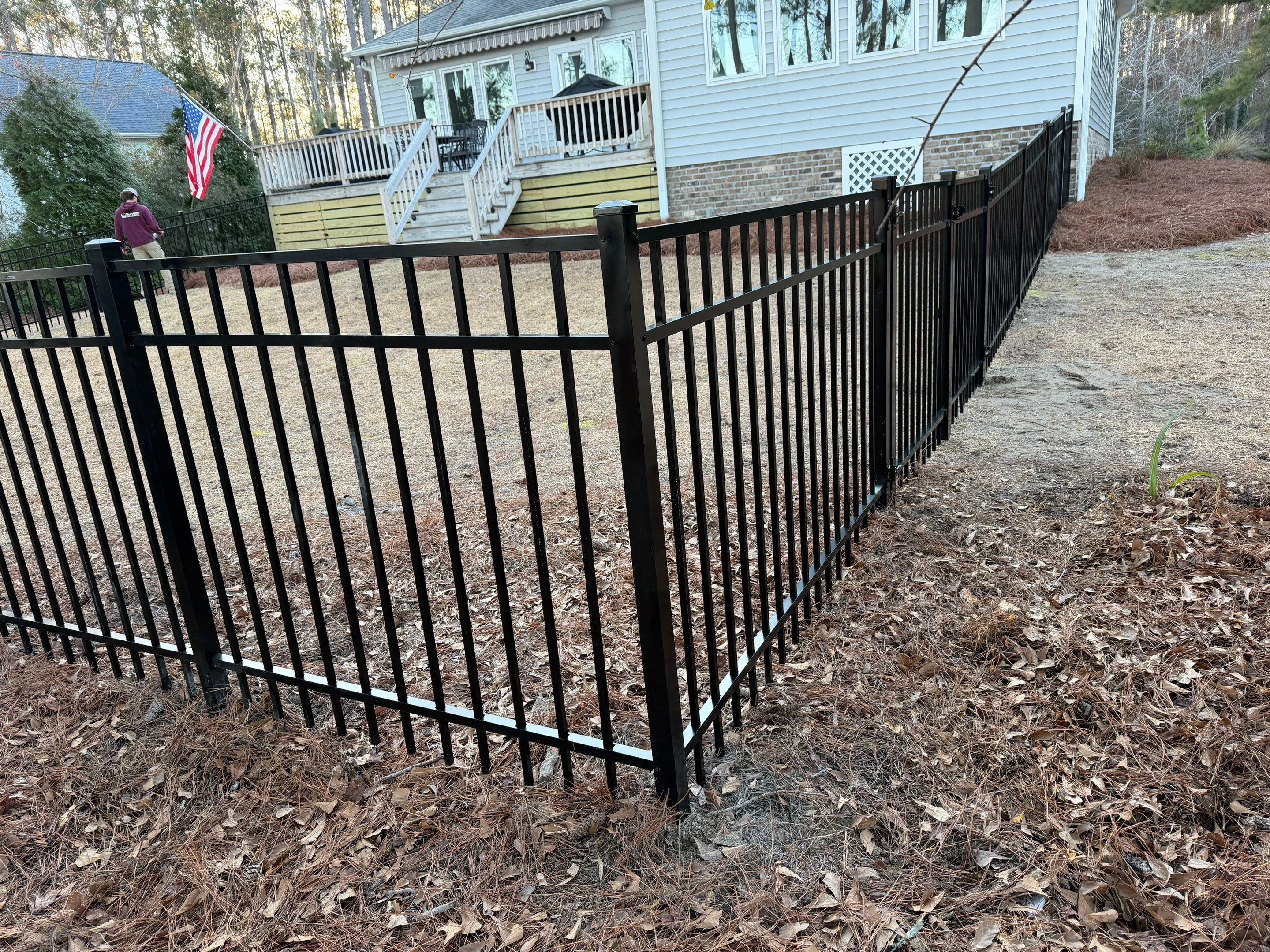 Project in Oriental by Superior Fence and Rail