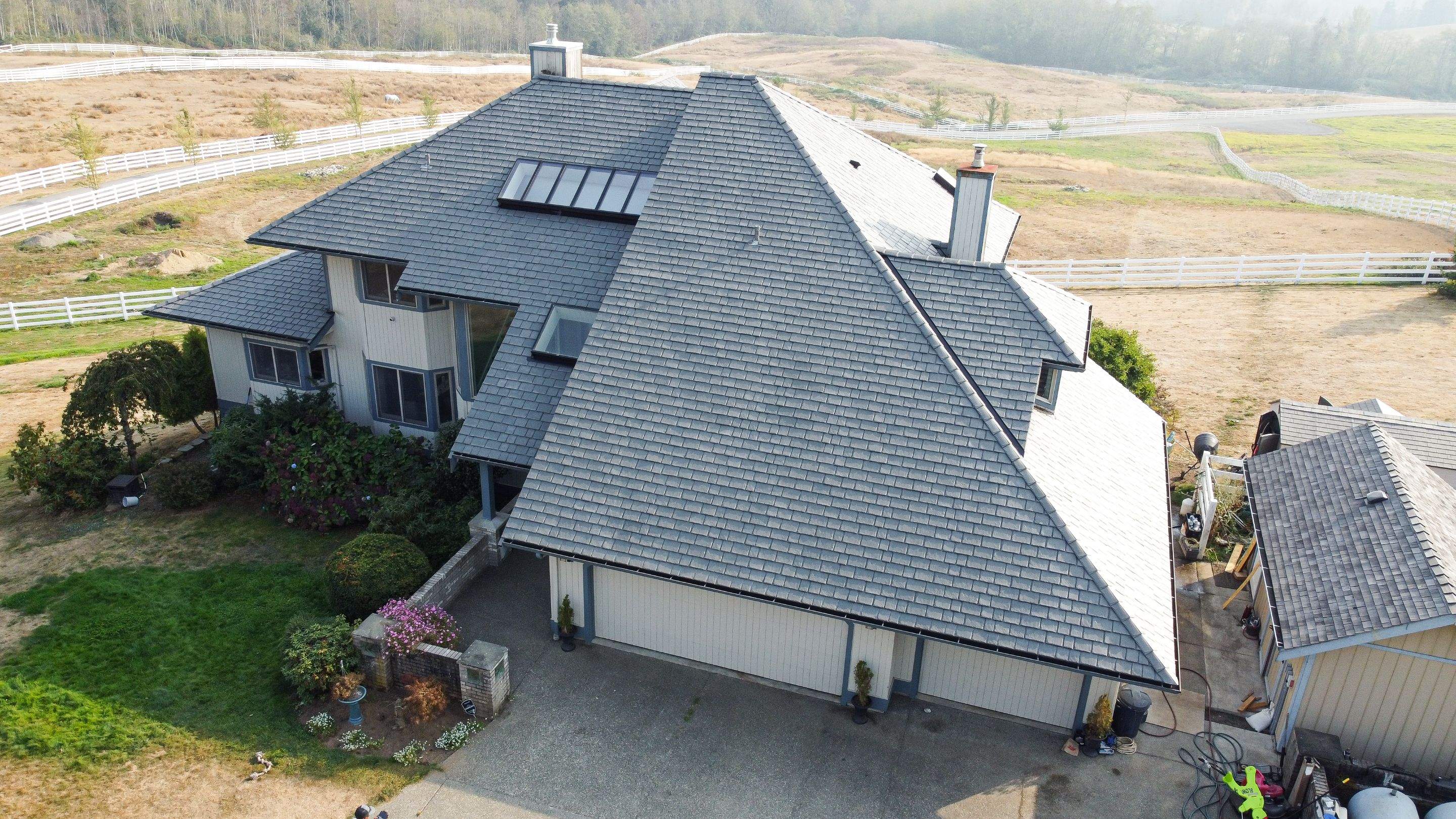 Custer | DaVinci Multi-Width Slate Project by Roofscapes NW