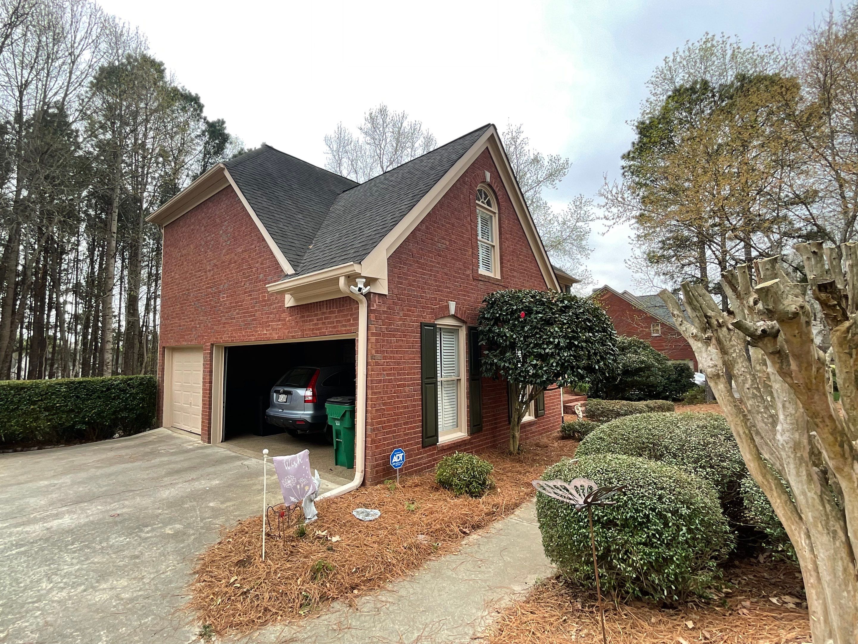 Exterior Painting and Trim Refresh for Suwanee Brick Home by Swift Home Renovations