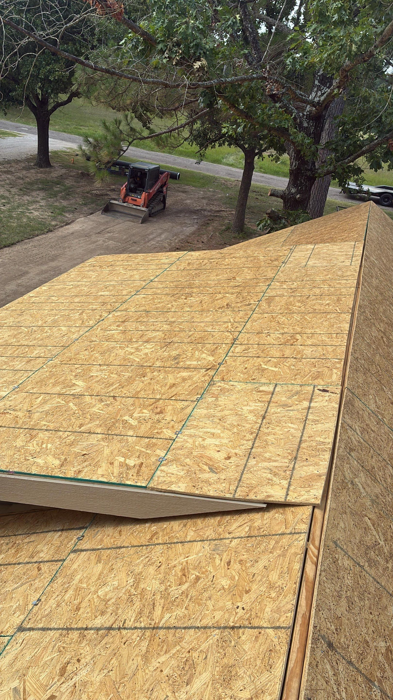 Black and Blue New Roof by Berry Good Roofing