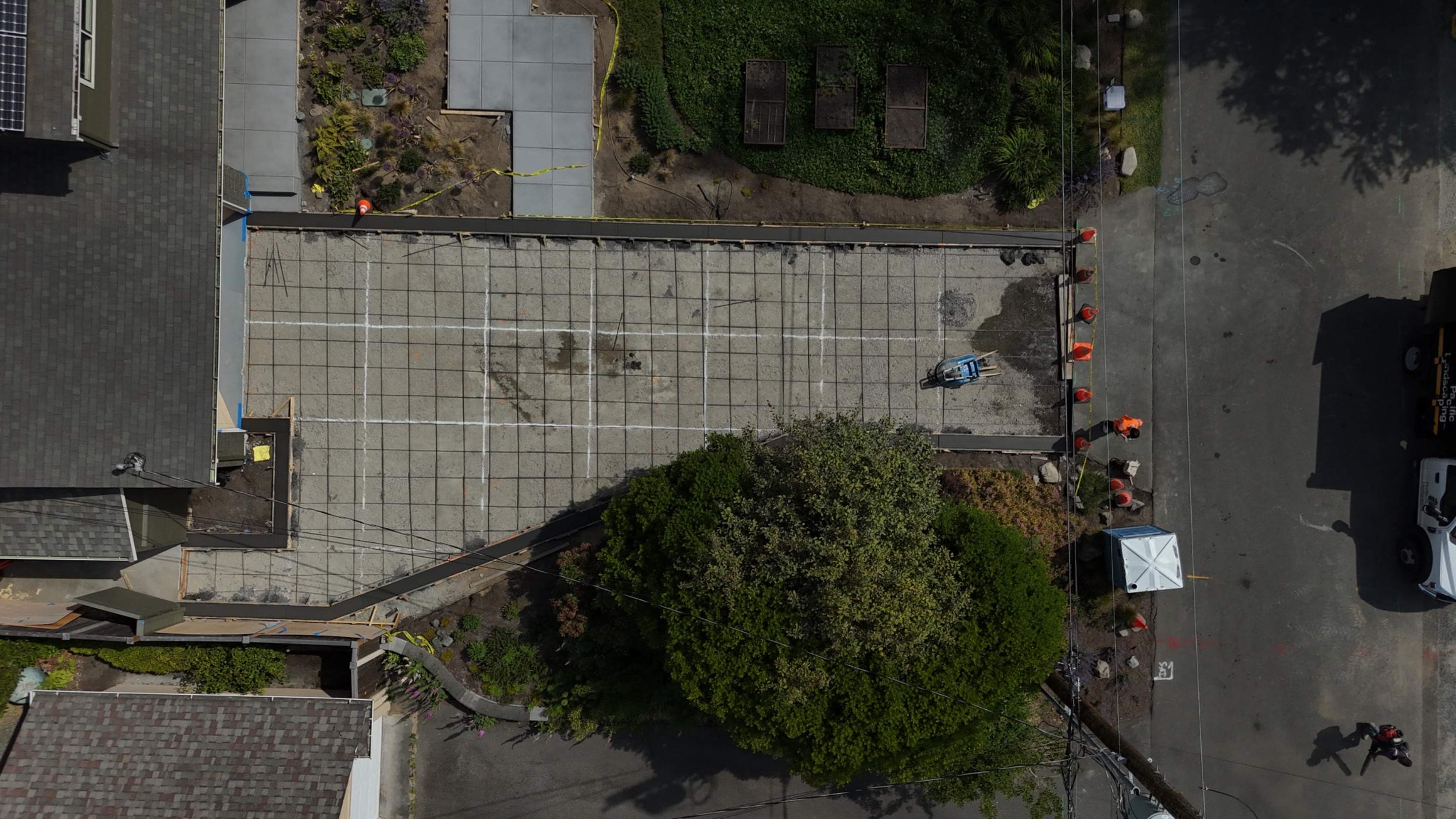 Concrete Driveway Makeover | Edmonds  by Jireh Asphalt & Concrete Inc 