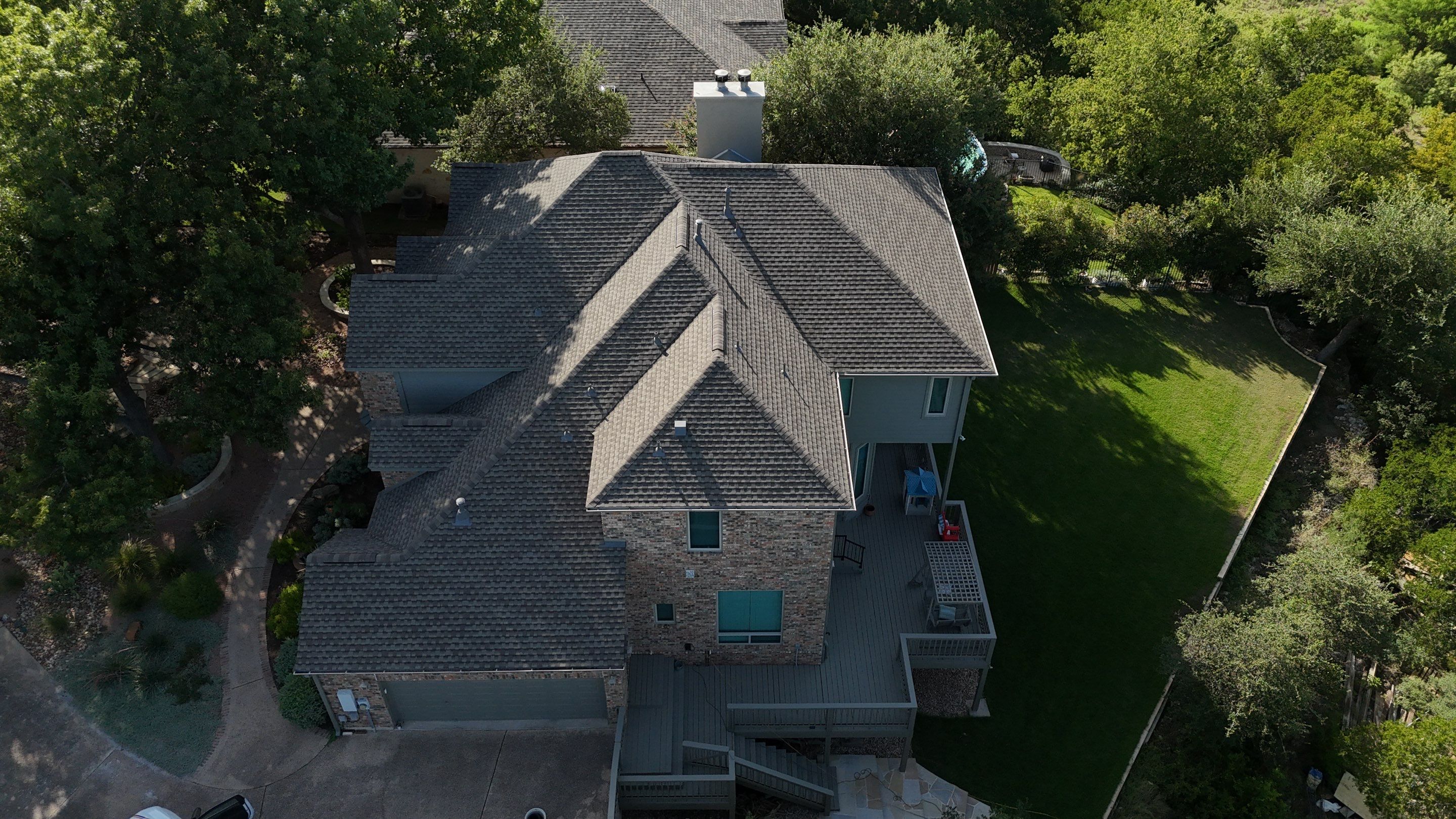 Residential Construction using GAF - UHDZ - Weathered Wood by Action Exteriors Austin