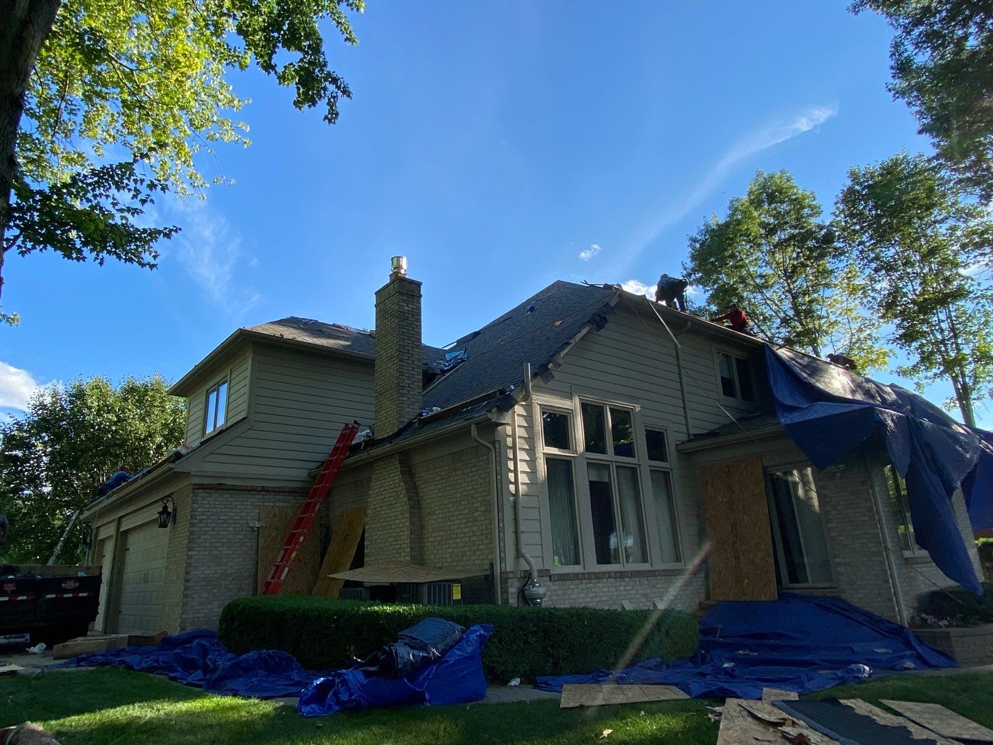 Roof Replacement using CertainTeed Landmark by 180 Contractors