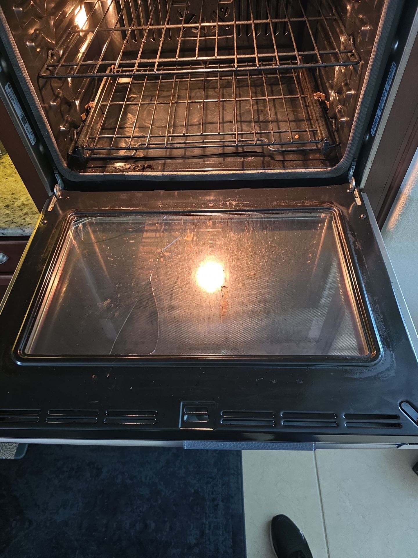 Broken Oven Door Glass by AMB-WORKS APPLIANCE REPAIR