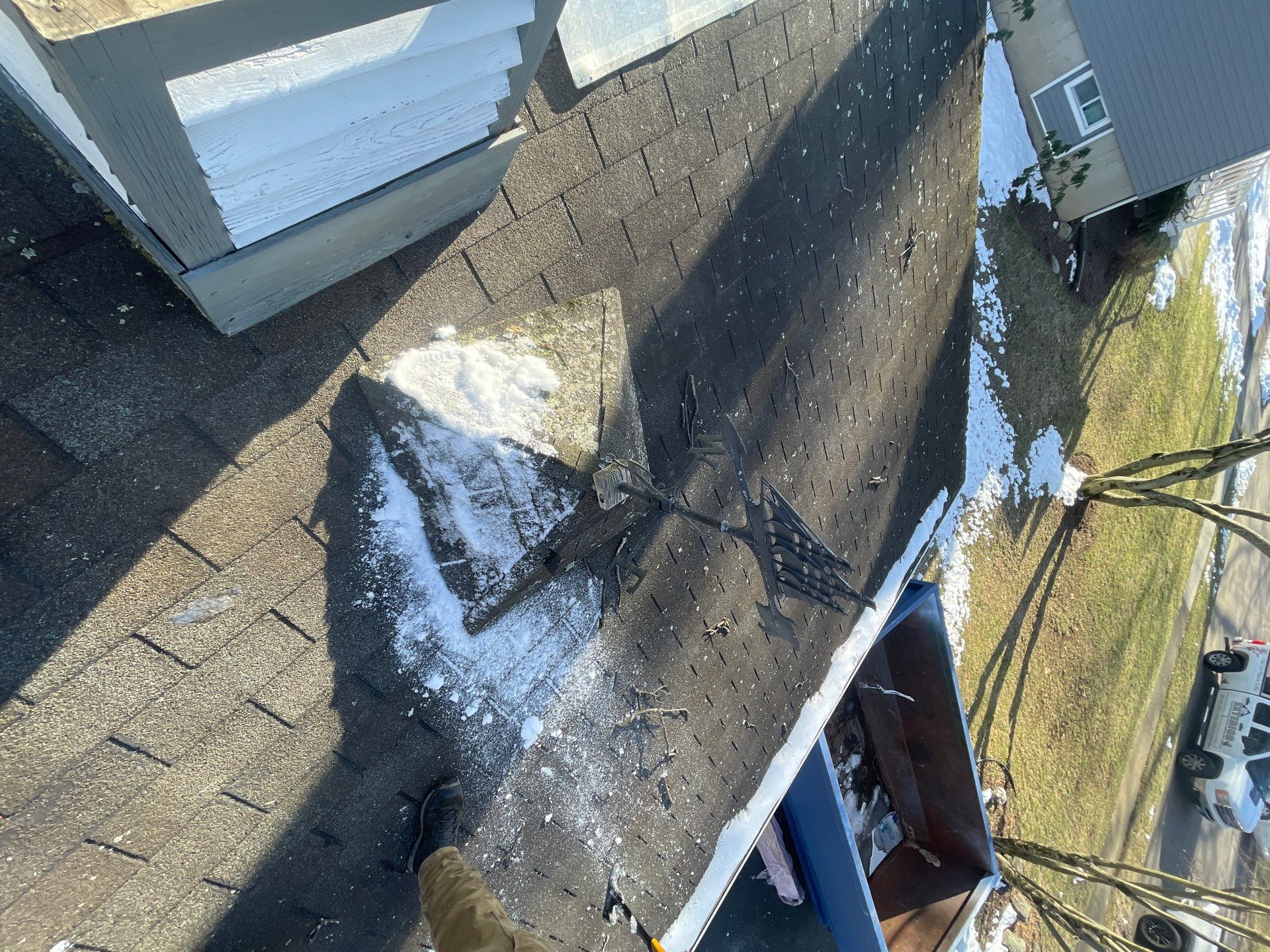 Residential Roofing Installation using Owens Corning Duration Estate Gray by A Plus Exterior