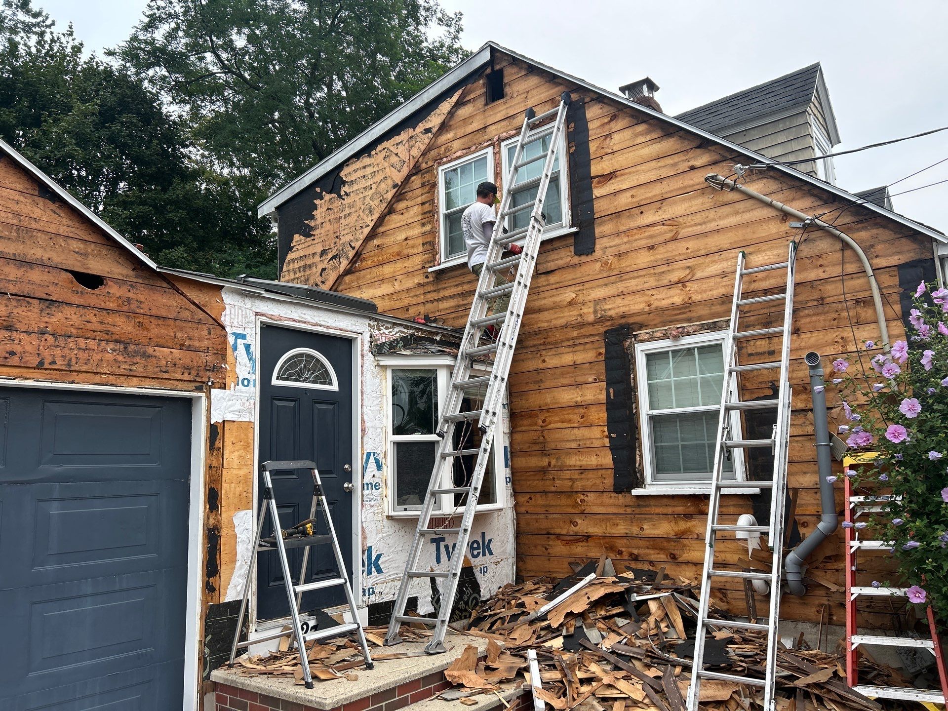 Complete Exterior Transformation - James Hardie Siding, Windows & Doors by UBrothers Construction