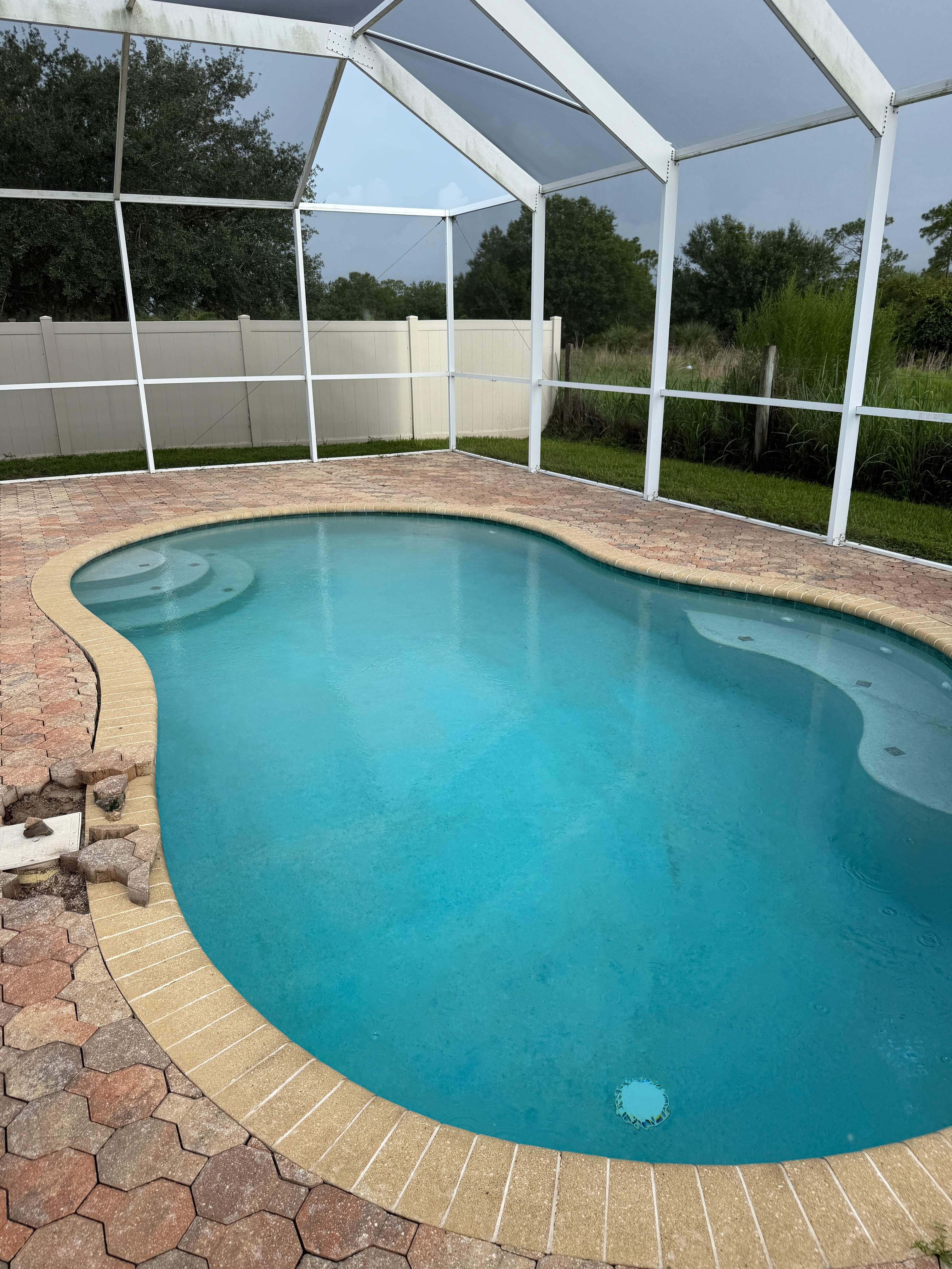 Paver Repair and Protective Sealing for Ruskin Pool Deck by Supreme Paver Experts