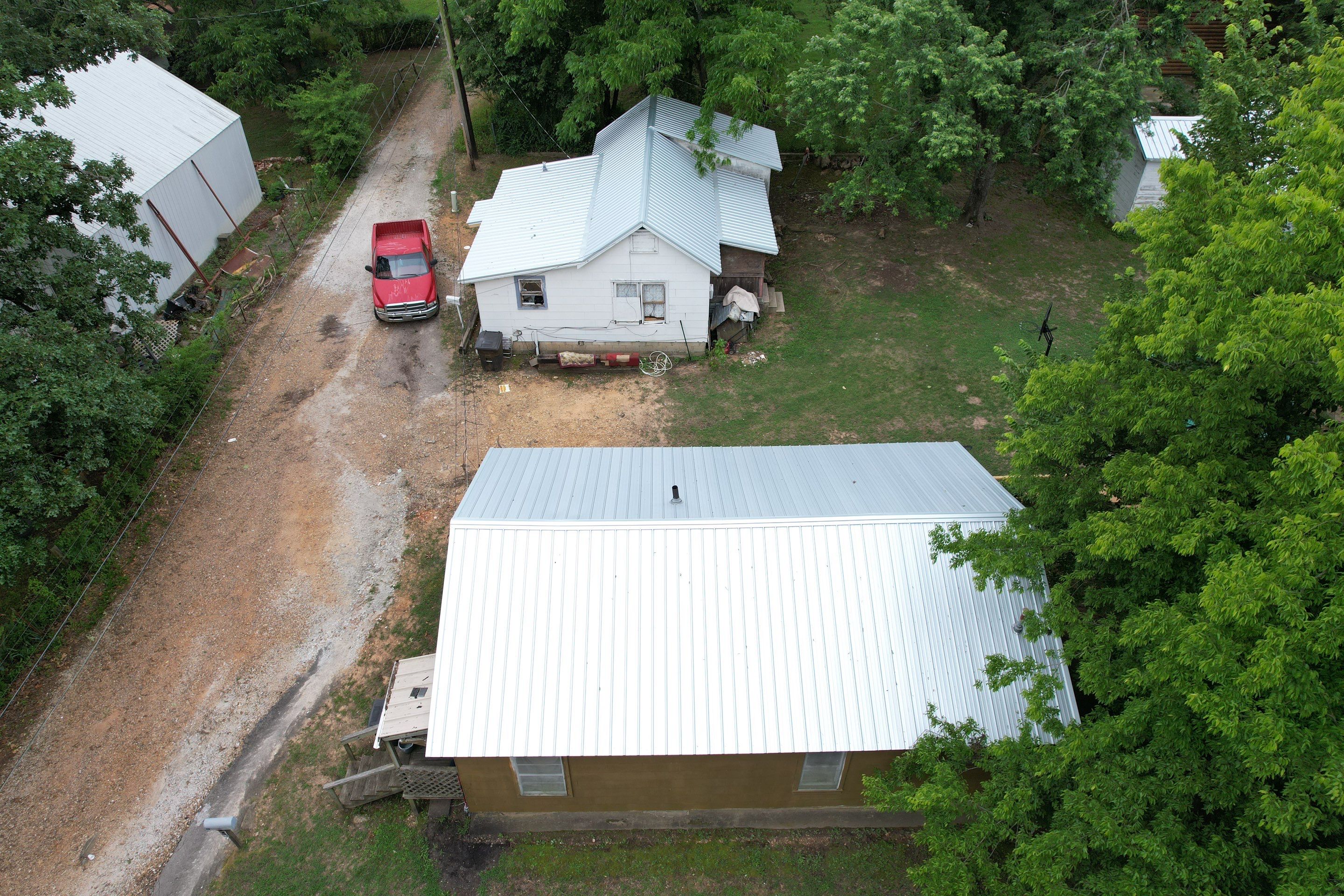 Residential Roofing Installation using 29 Gauge Galvalume Metal by Hostetler Roofing