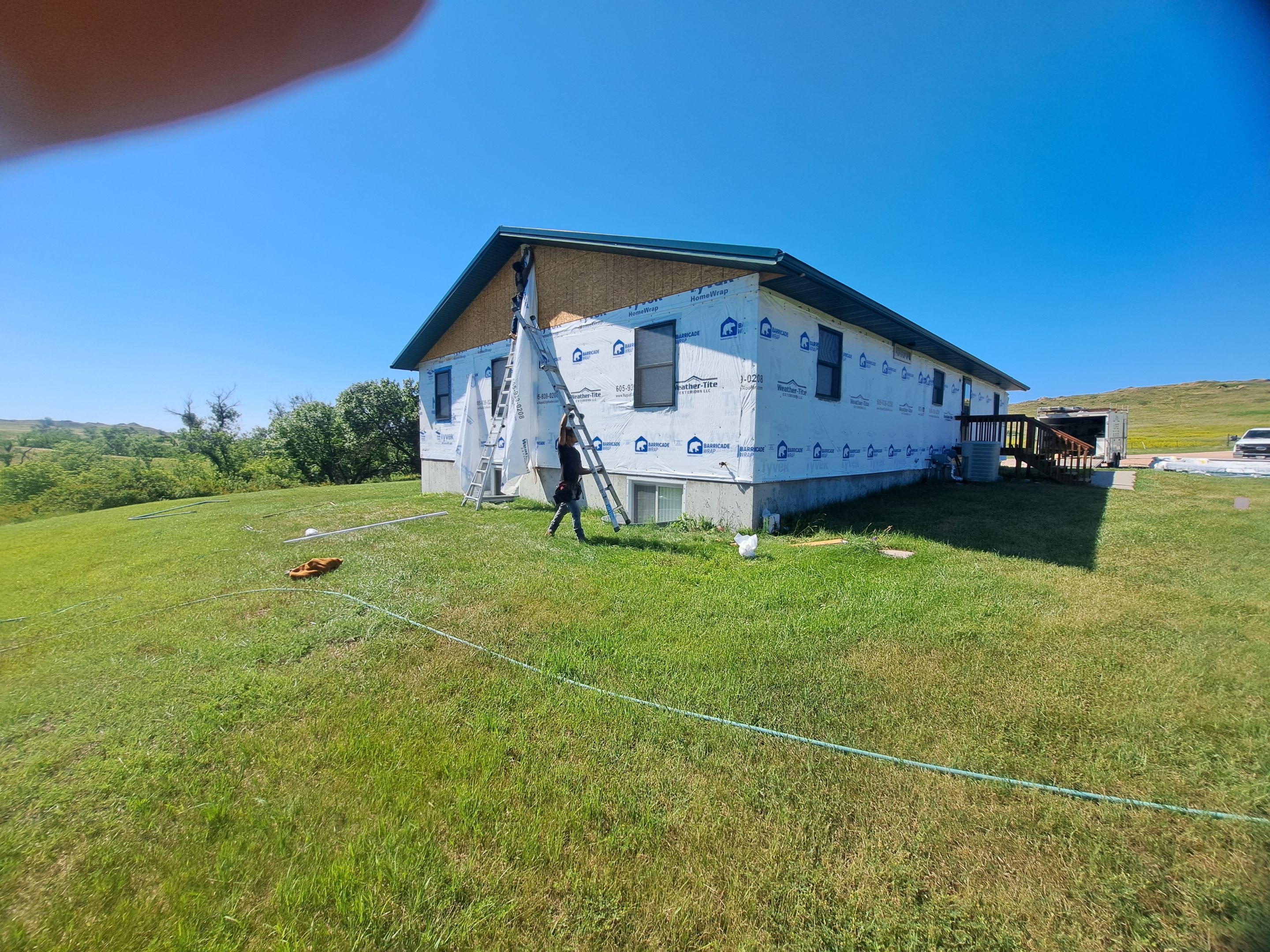Exterior Installation using James Hardie by Weather-Tite Exteriors LLC