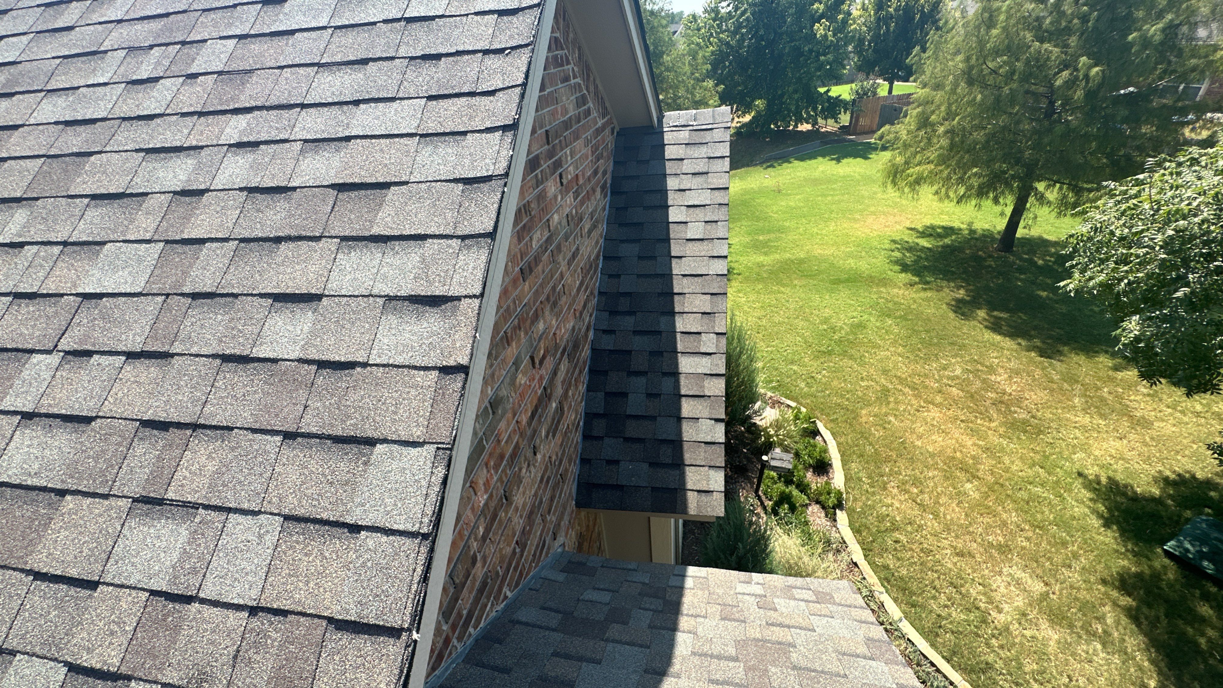 Reroof using Owens Corning Duration Storm IR in Driftwood by Castillo Roofing