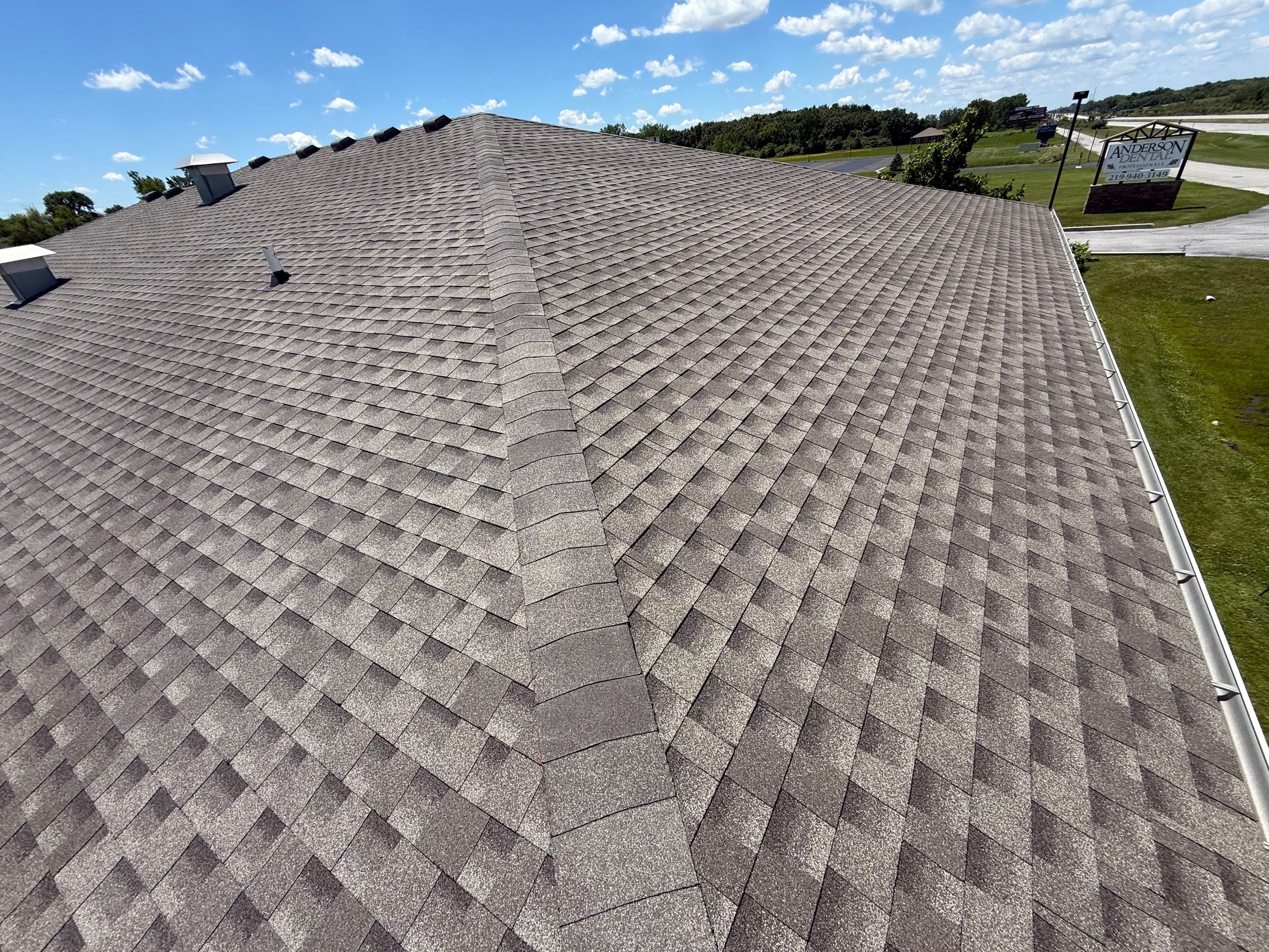 Business roofing with GAF by Optimal Home Improvement 