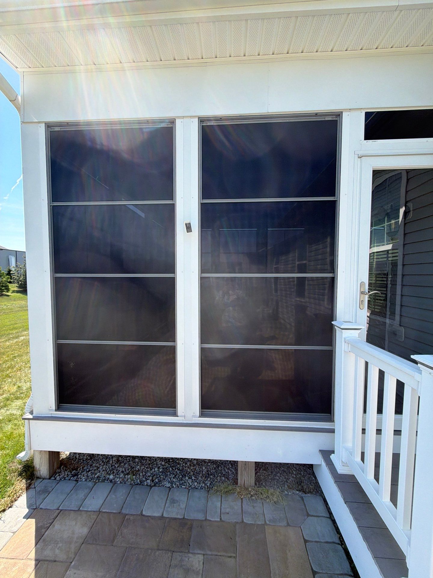 Screen Door Adjustment & Porch Window Rescreening by Laser Focused Solutions LLC