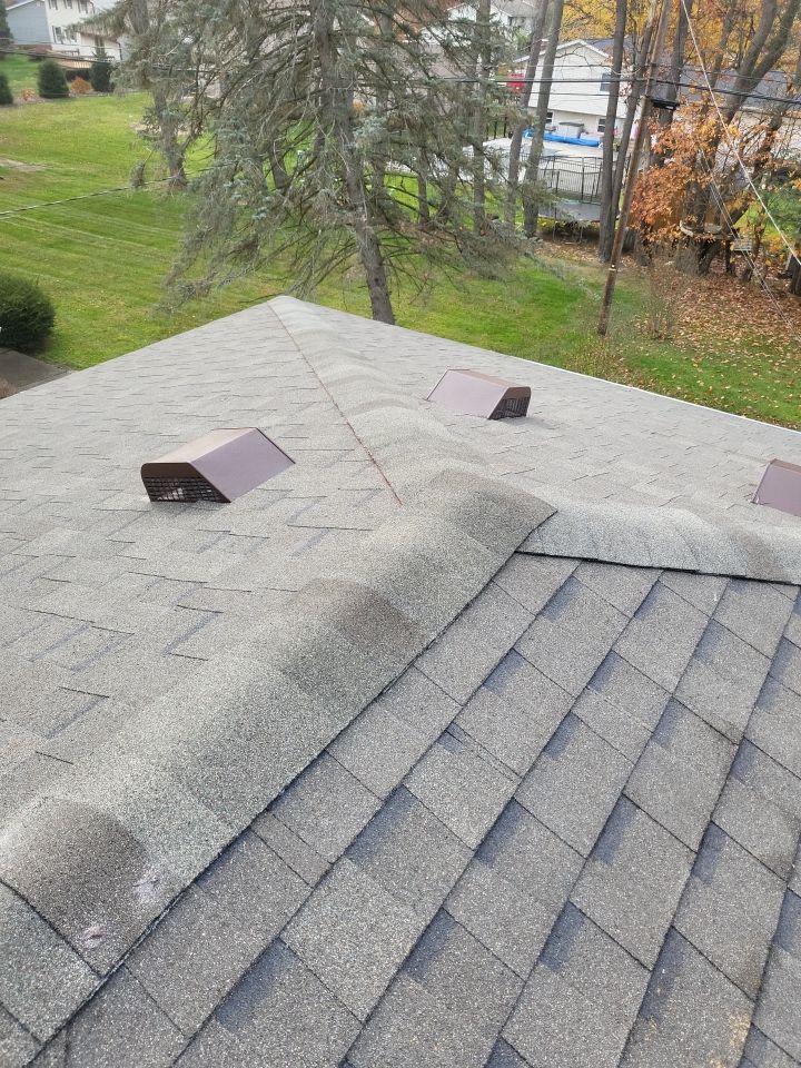 ATLAS PINNACLE COLOR: PRISTINE SCOTCHGARD WEATHERED DRIP EDGE: MUSKET BROWN by Eagle Eye Roofing