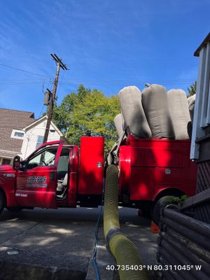 Air Duct Cleaning With a Vacuum Truck in New Brighton, PA