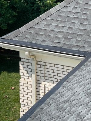 Turtle Shell gutter protection installation in Oak Brook, IL 60523, photograph 13
