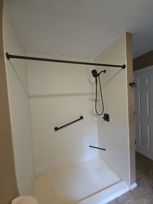 Tub to shower conversion