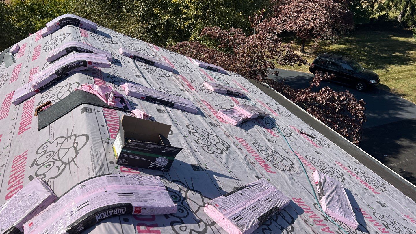 Residential Roofing Installation using Duration Series Shingles - Brownwood by RoofX 