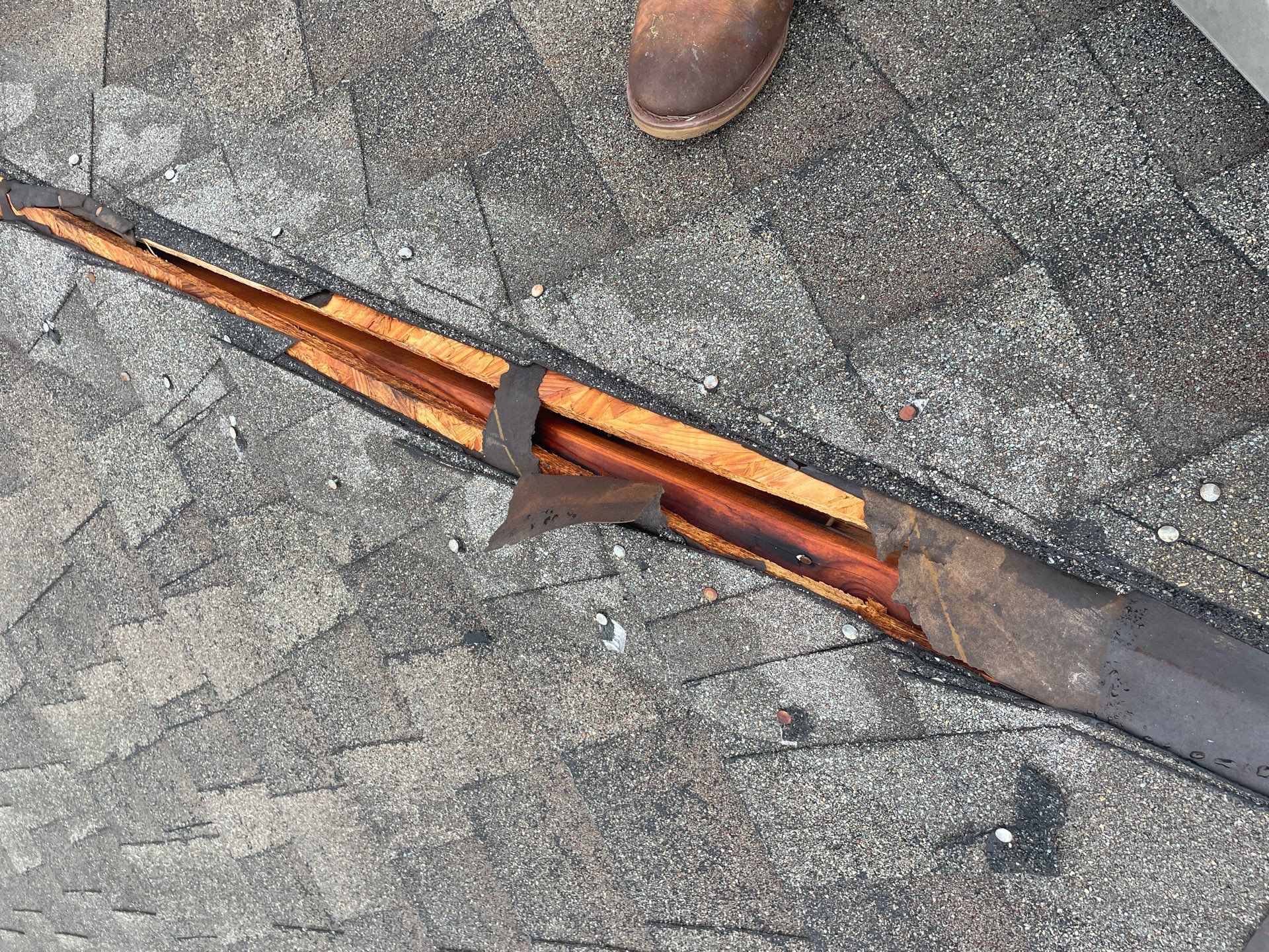 Hail Damage using Owen's Corning Duration (Lifetime) Shingles by Roof Repair Company