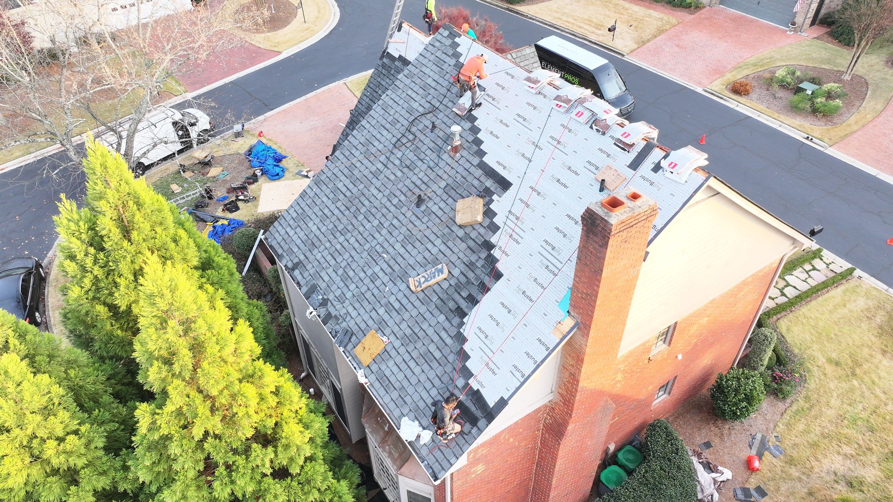 GAF Camelot II Shingles Antique Slate by Element Pros Roofing, LLC