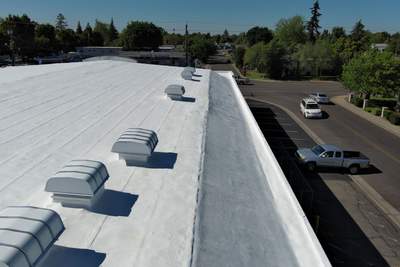 Foam Refurbish using Conklin Benchmark/PUMA XL coatings and spray foam