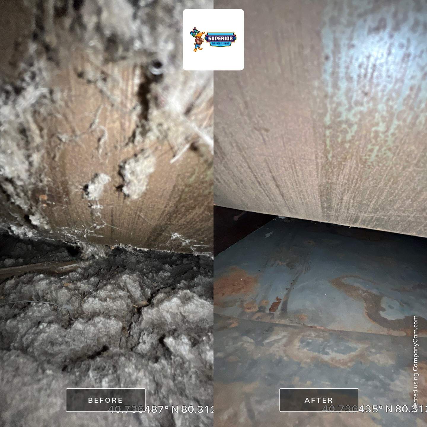 Air Duct Cleaning With a Vacuum Truck in New Brighton, PA by Superior Air Duct Cleaning