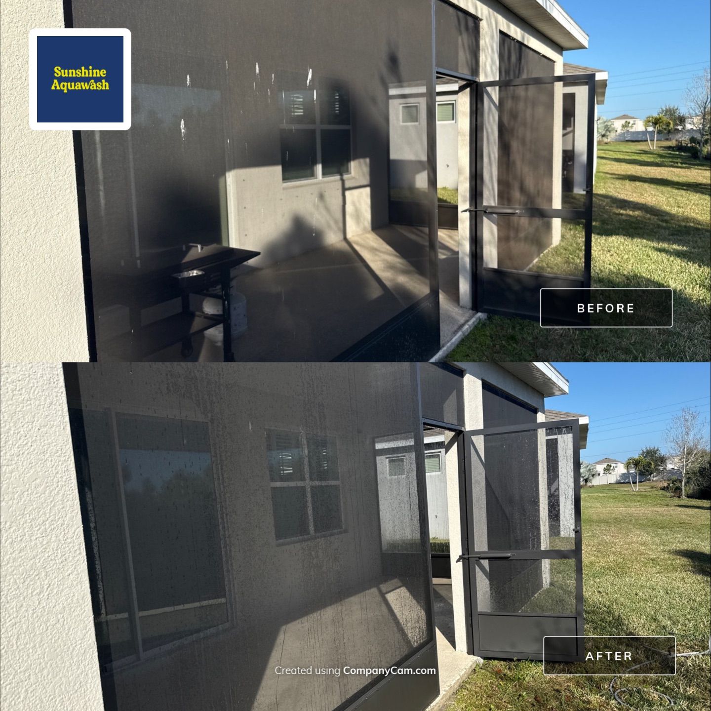 House Wash, Lanai Cleaning & Driveway Washing | Willow Walk Palmetto FL by Sunshine AquaWash