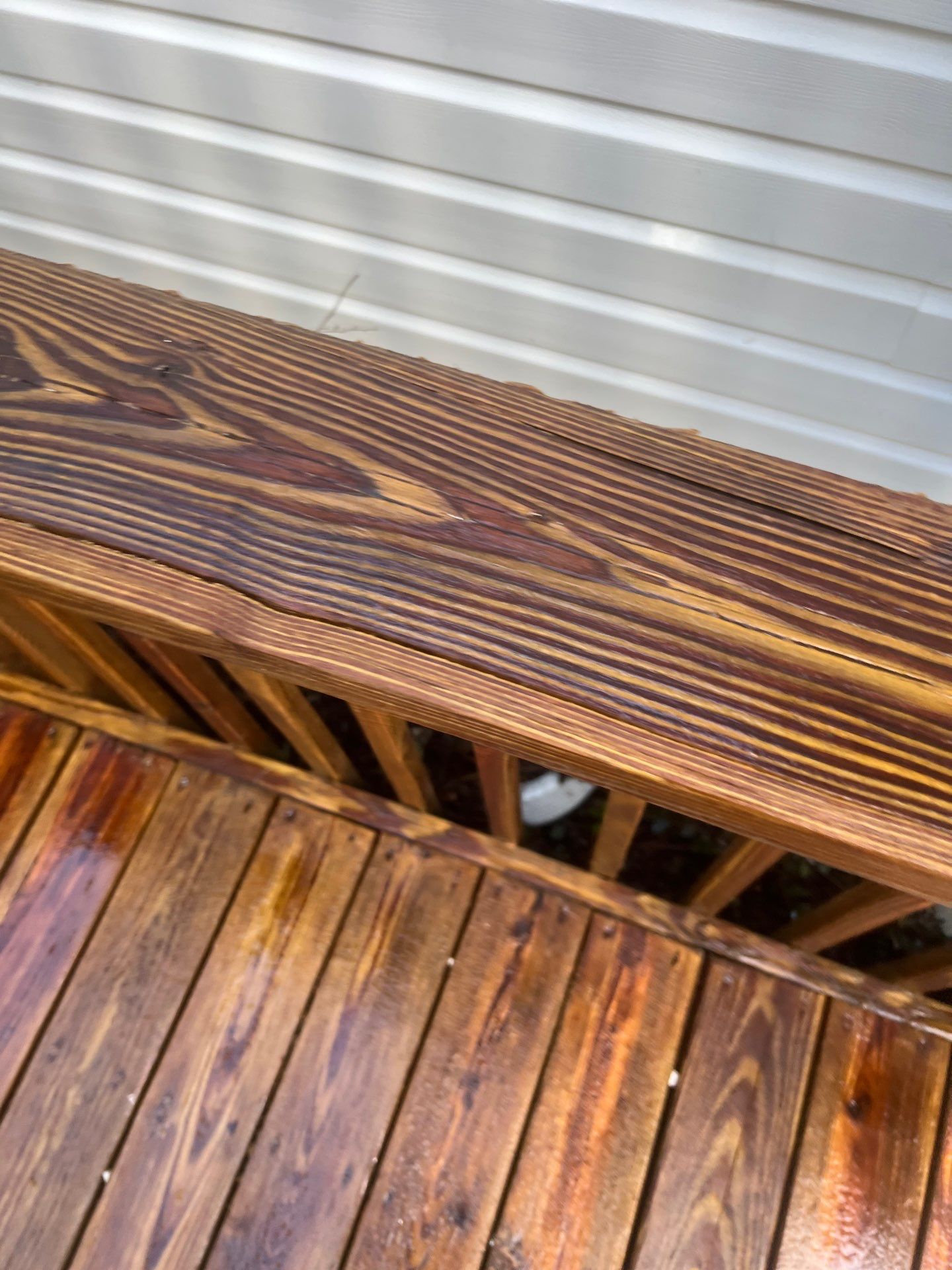 Weathered Deck using Wood Sealant by DuraSeal