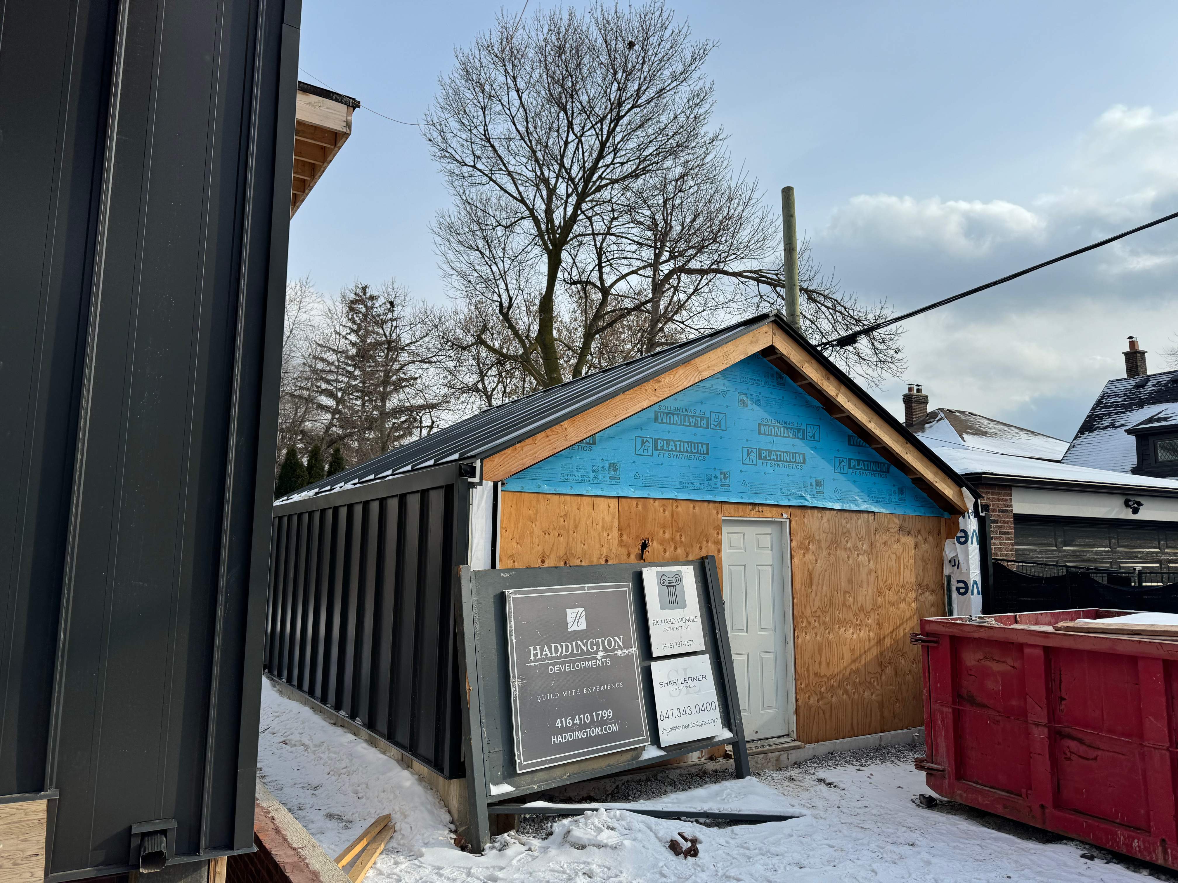 New Home Construction using 16" Standing Seam Panels by Jay Carter Roofing & Sheet Metal