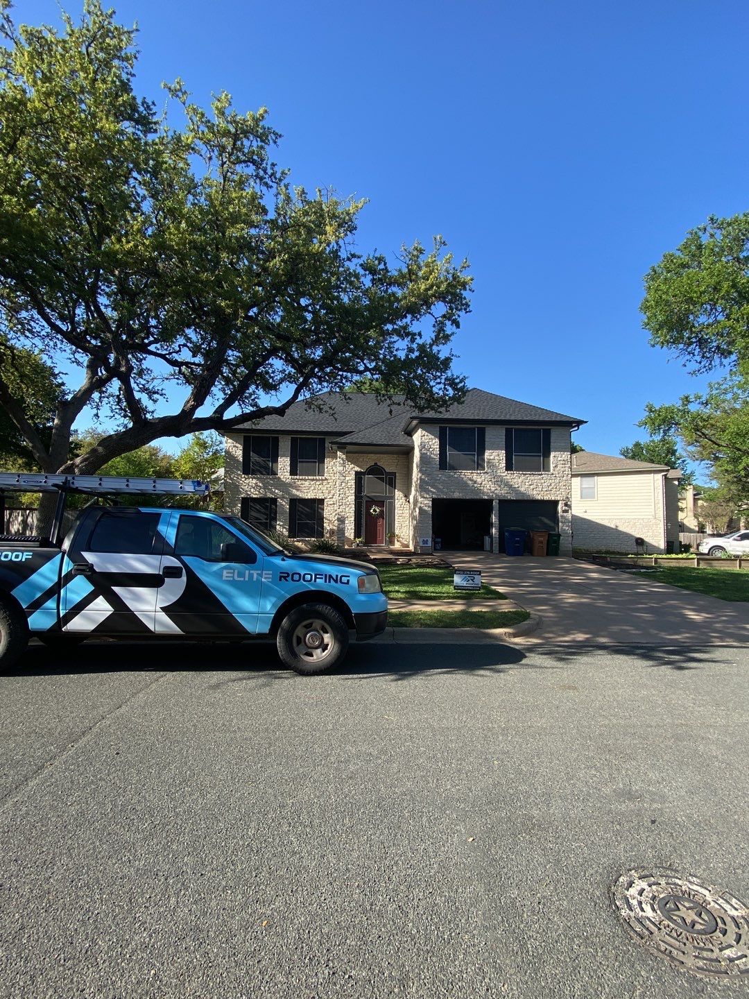 Residential Roof Replacement using GAF shingles in Austin Texas by Elite Roofing LLC