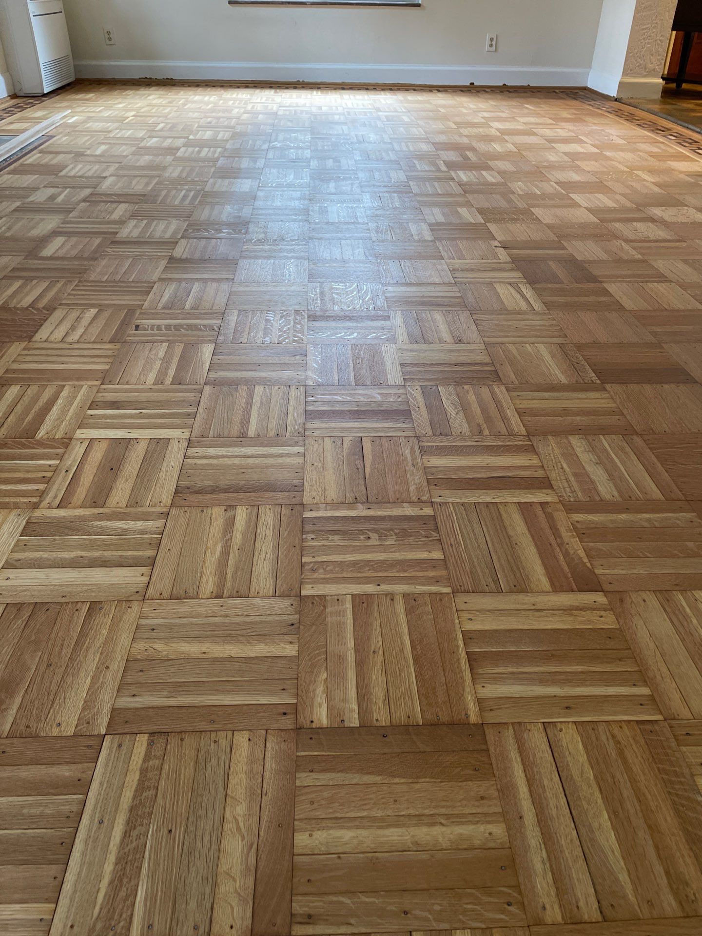 Historic Hardwood floor restoration  by Ann Arbor Hardwoods 