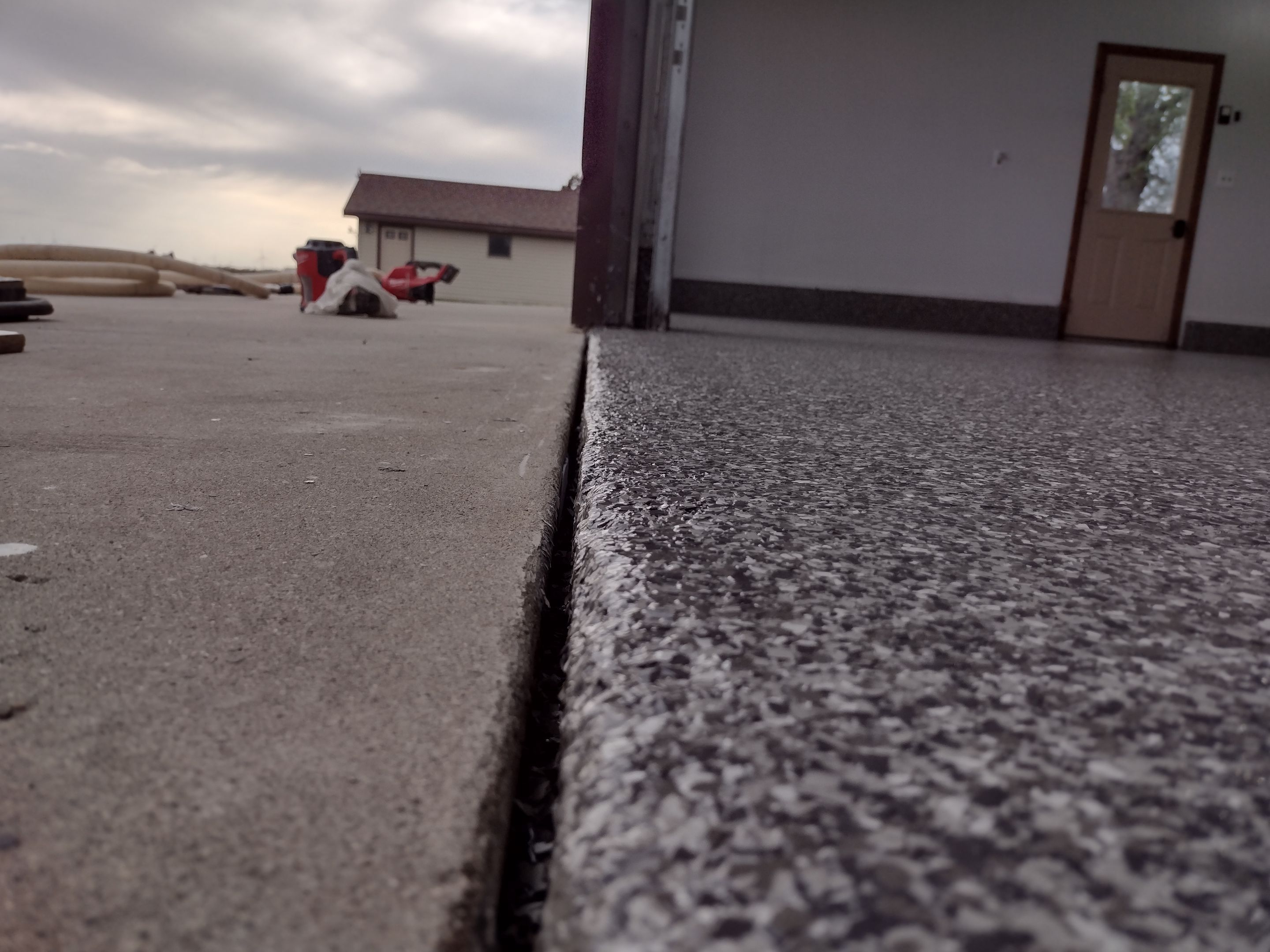 Garage using Silver Creek by Select Painting, Coatings & Garage Cabinets