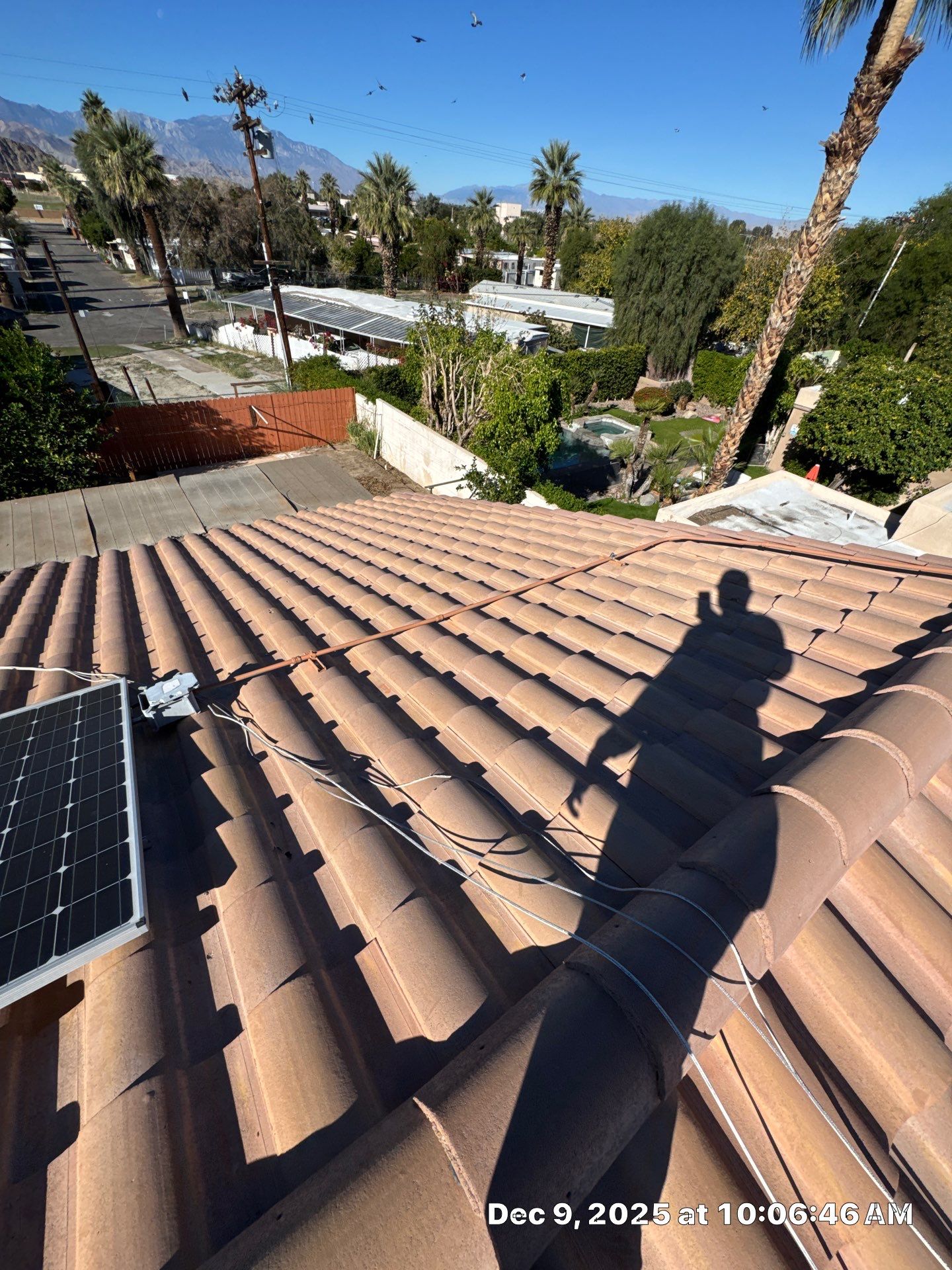 Project in La Quinta by Desert Roof Concepts