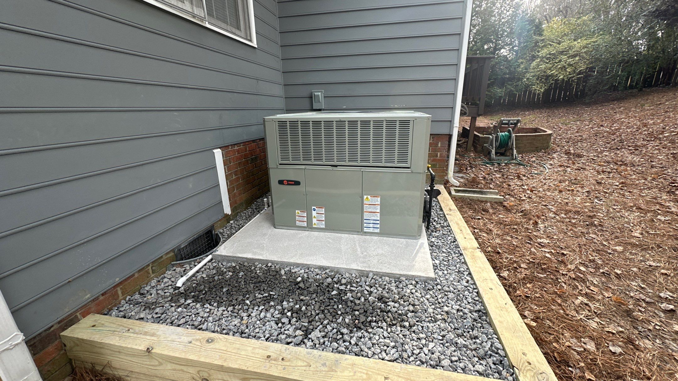 Trane Package Unit Installation by Nick's Mechanical LLC.