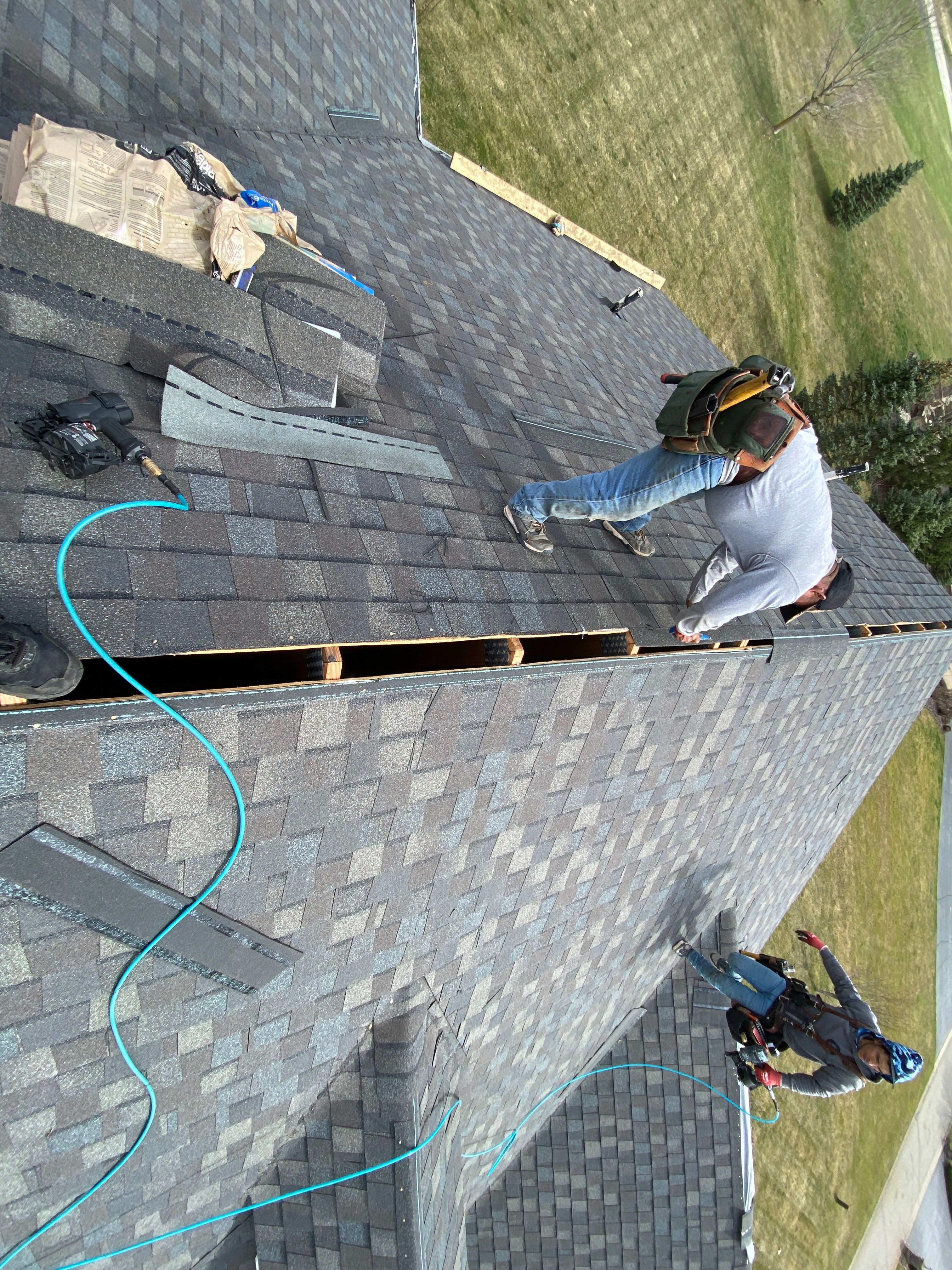 Roof Replacement using CertainTeed Landmark by 180 Contractors